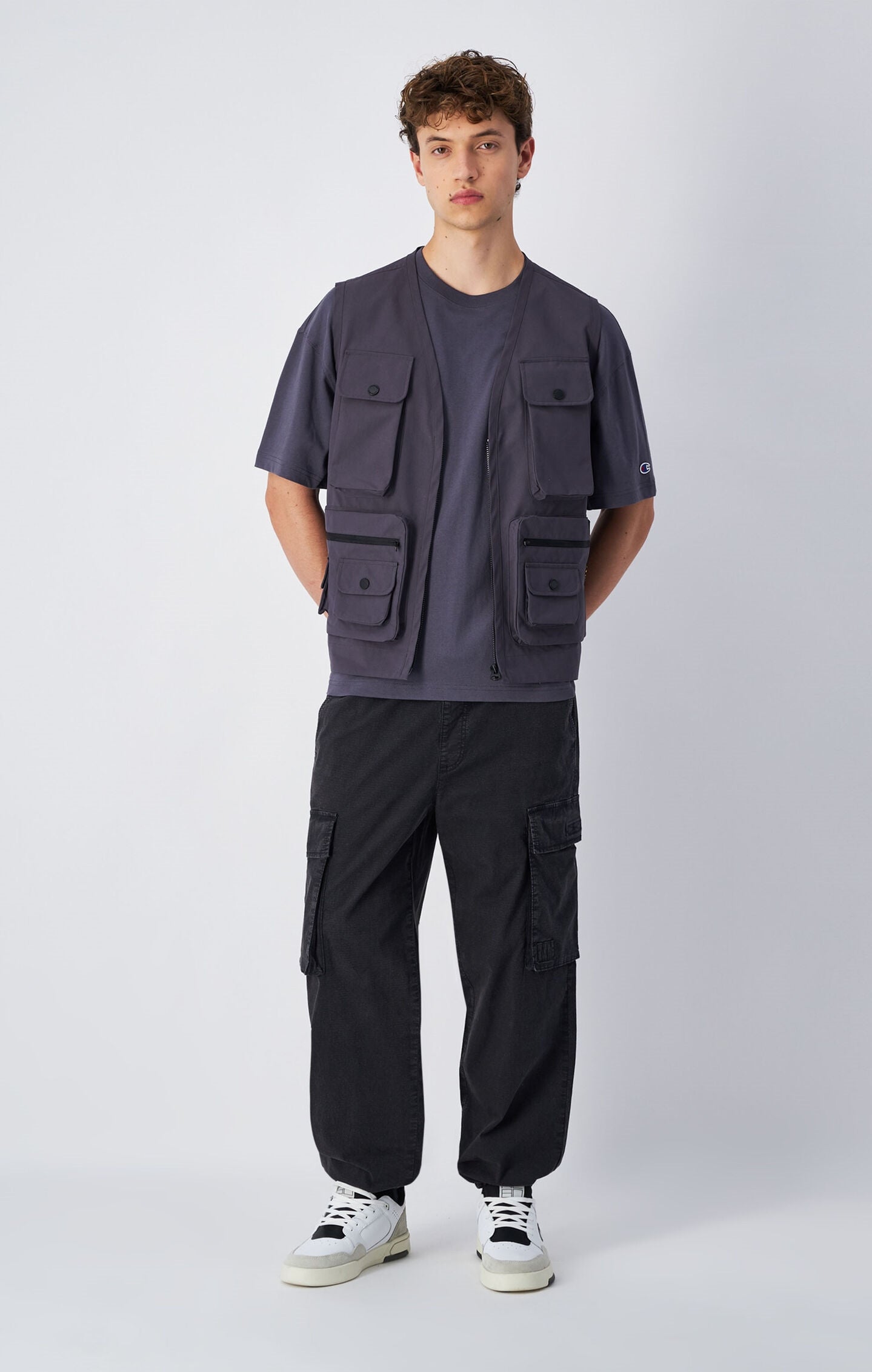 Men's Time Capsule Washed Look Woven Cargo Pants
