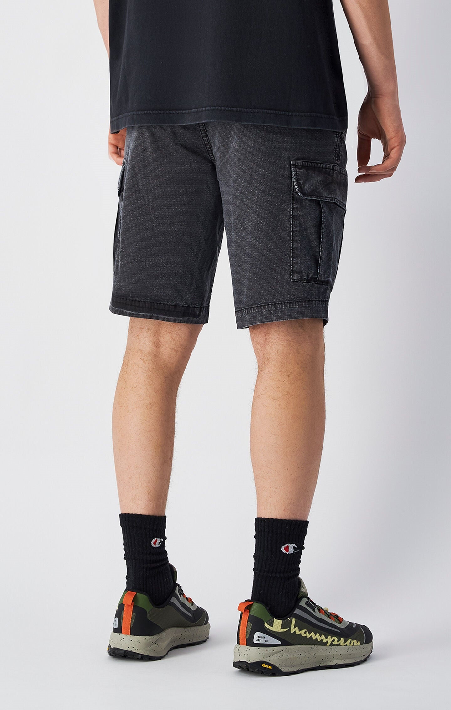 Men's Time Capsule Washed Look Cargo Shorts