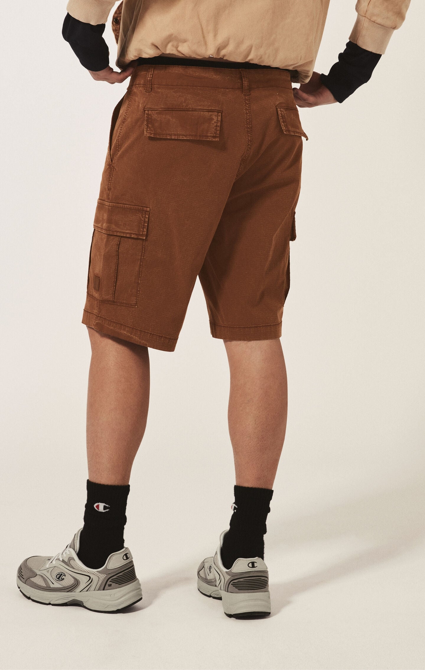 Men's Time Capsule Washed Look Cargo Shorts
