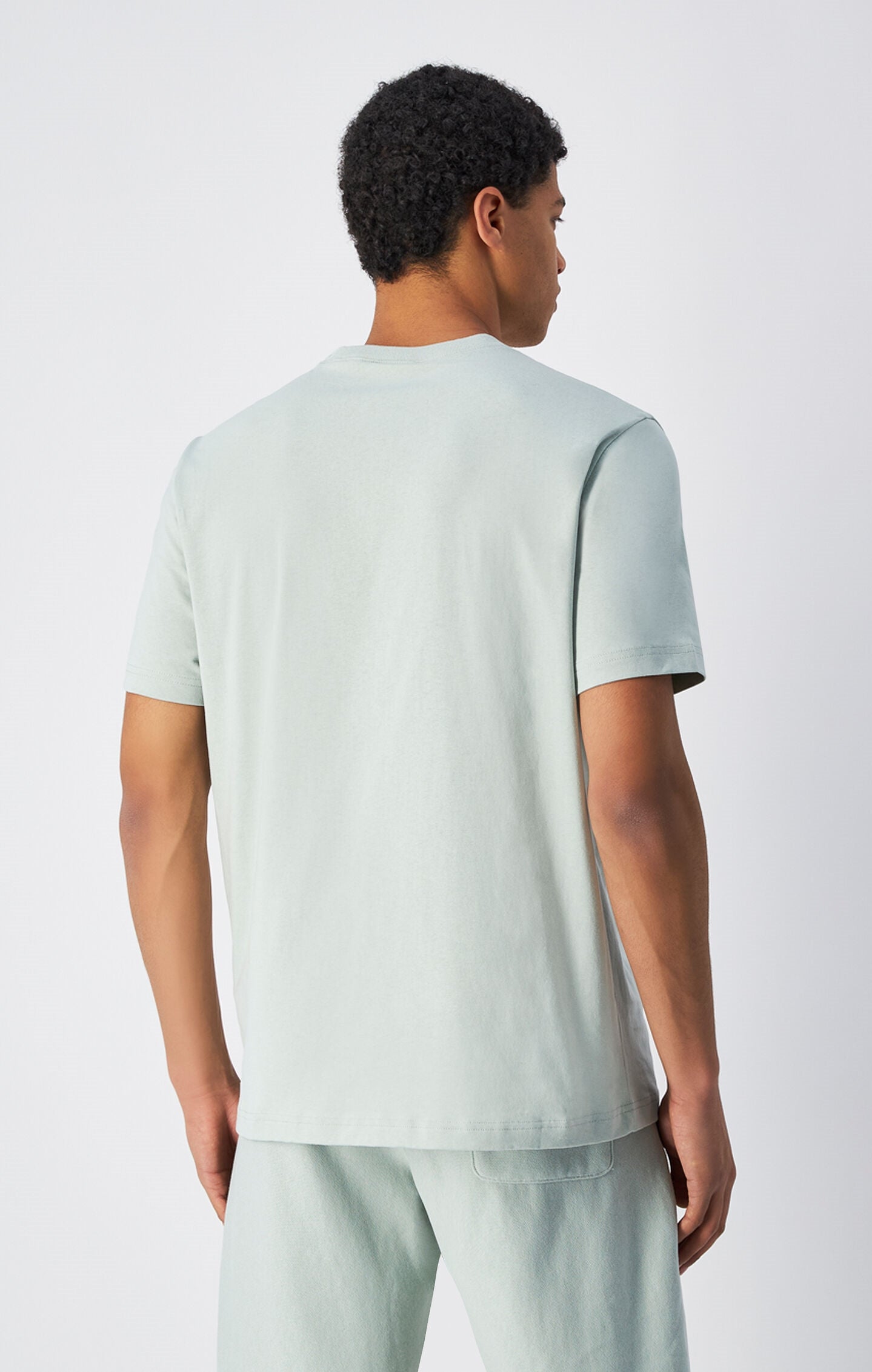 T-shirt Homme Ample en Coton Épais