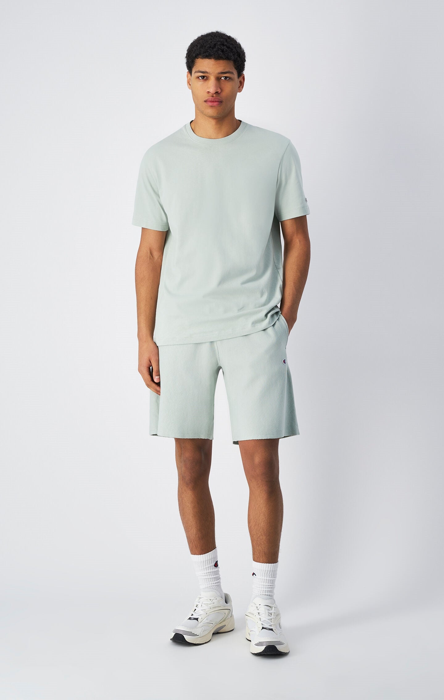 T-shirt Homme Ample en Coton Épais