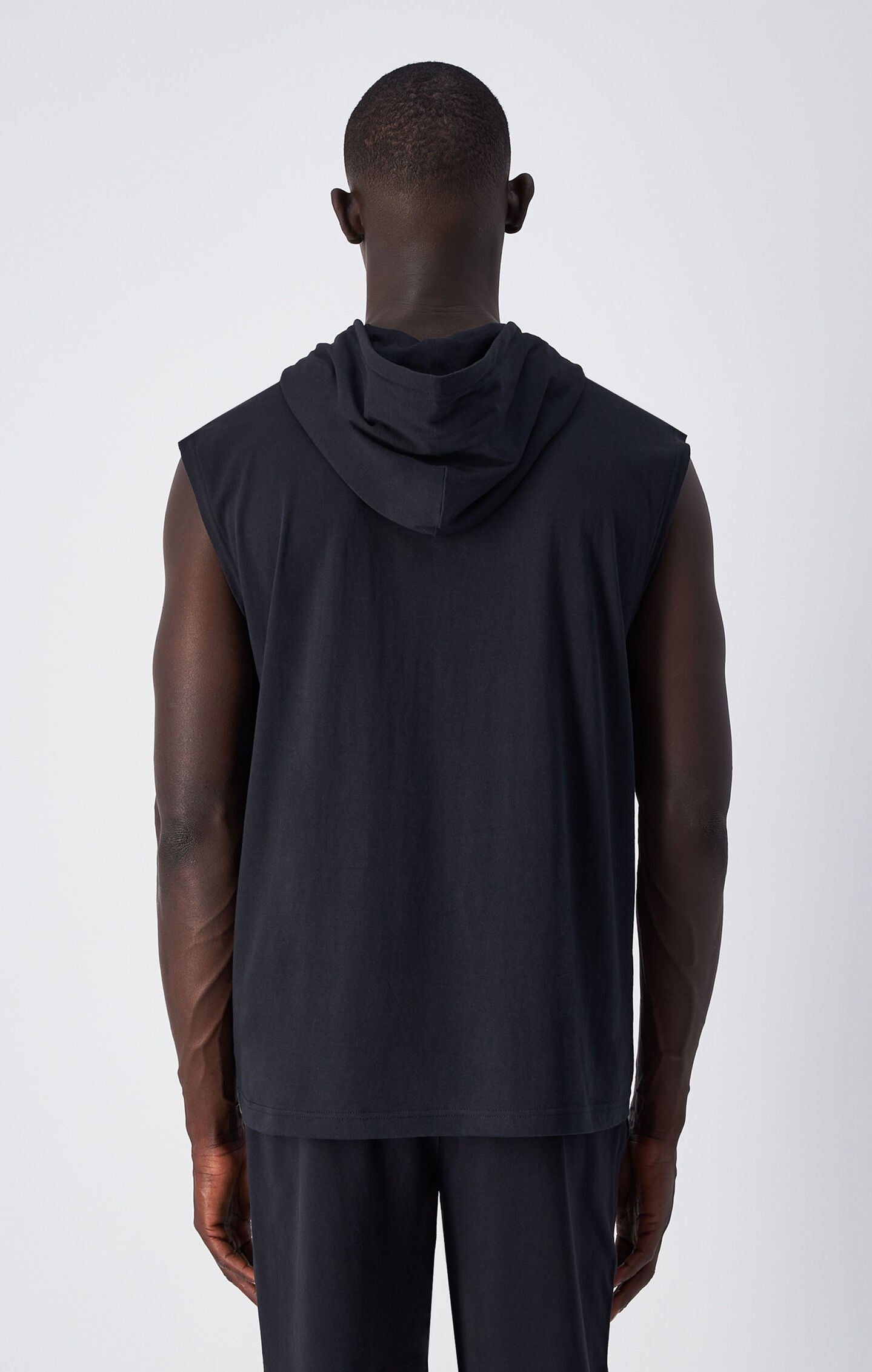 Men's Cotton Tank Top With Hood Icons