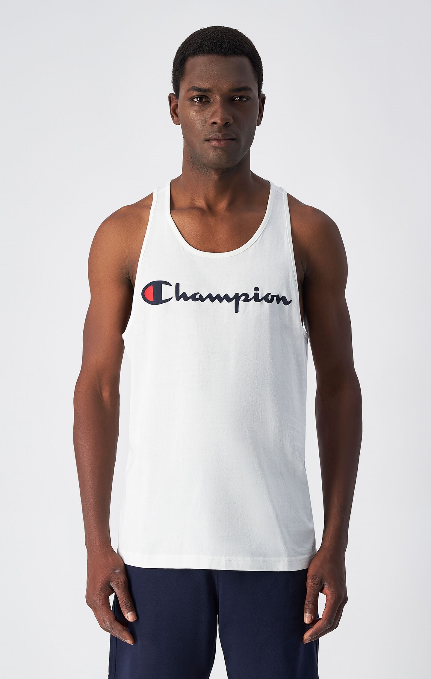 Tank Top Champion Undershirts Men's Icons Tank Top White Icons