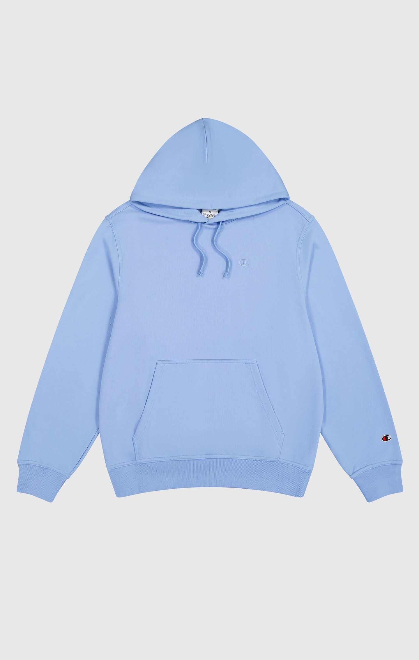 Men's Lightweight Hoodie with Embroidered C Logo Icons
