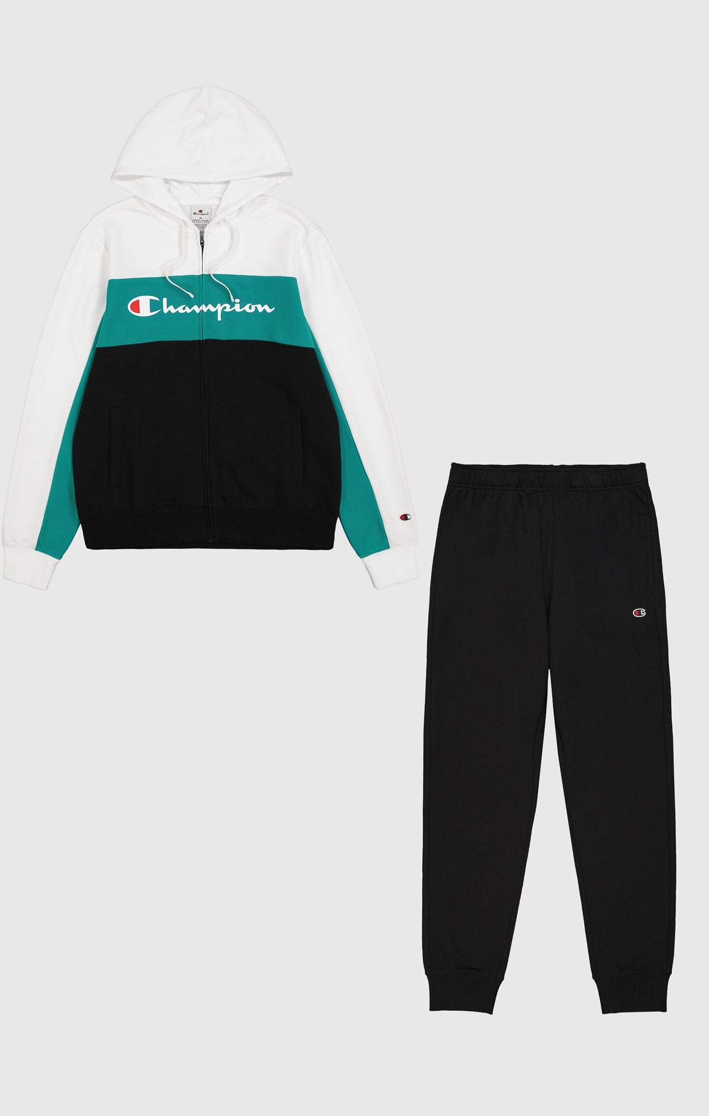 Chándal  con sudadera con capucha y cremallera para hombre