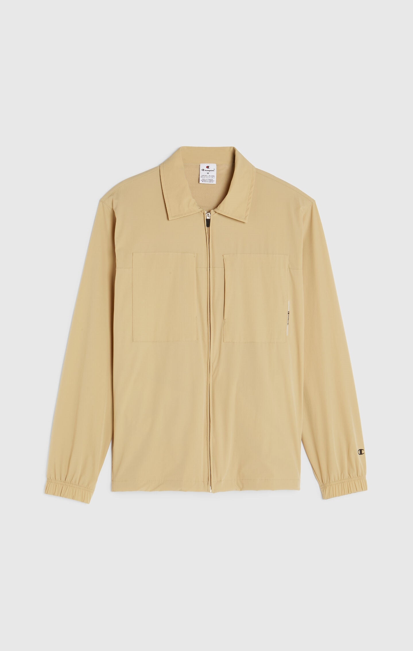 Men's Comfort Fit Full-Zip Long Sleeve Shirt in Lightweight C-Tech Nylon