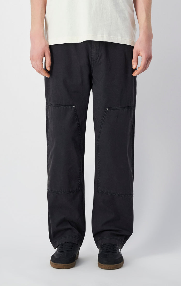 Pantalon à ourlet droit Time Capsule délavé - Hommes