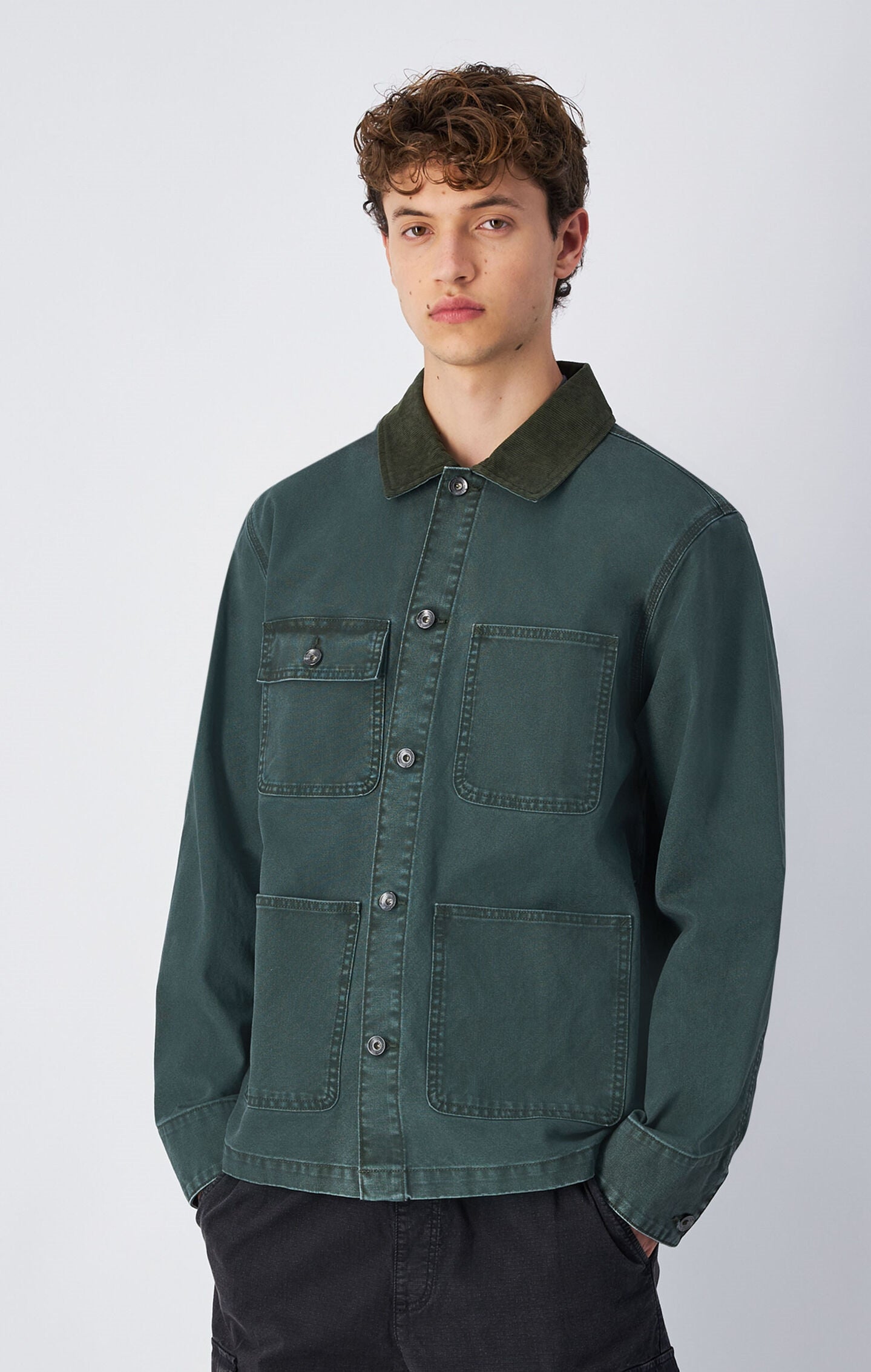 Men's Woven Jacket Forest Green woven jacket Champion United Kingdom
