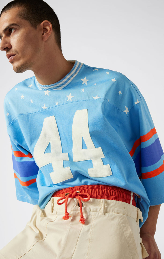 Archive Physical Education T-Shirt aus Nylon-Jersey mit Rundhalsausschnitt