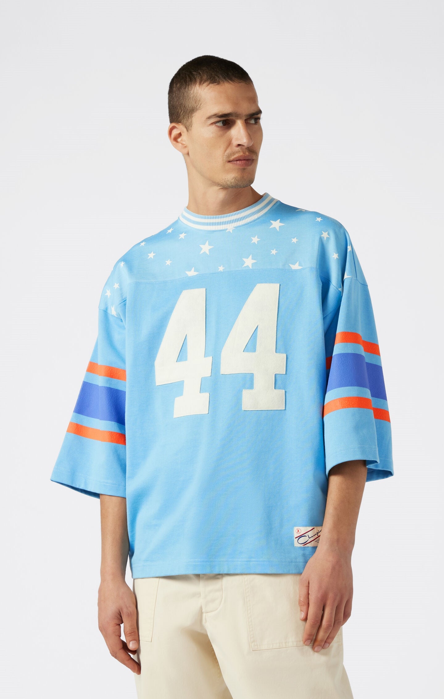 Archive Physical Education Nylon Jersey Crewneck T-Shirt