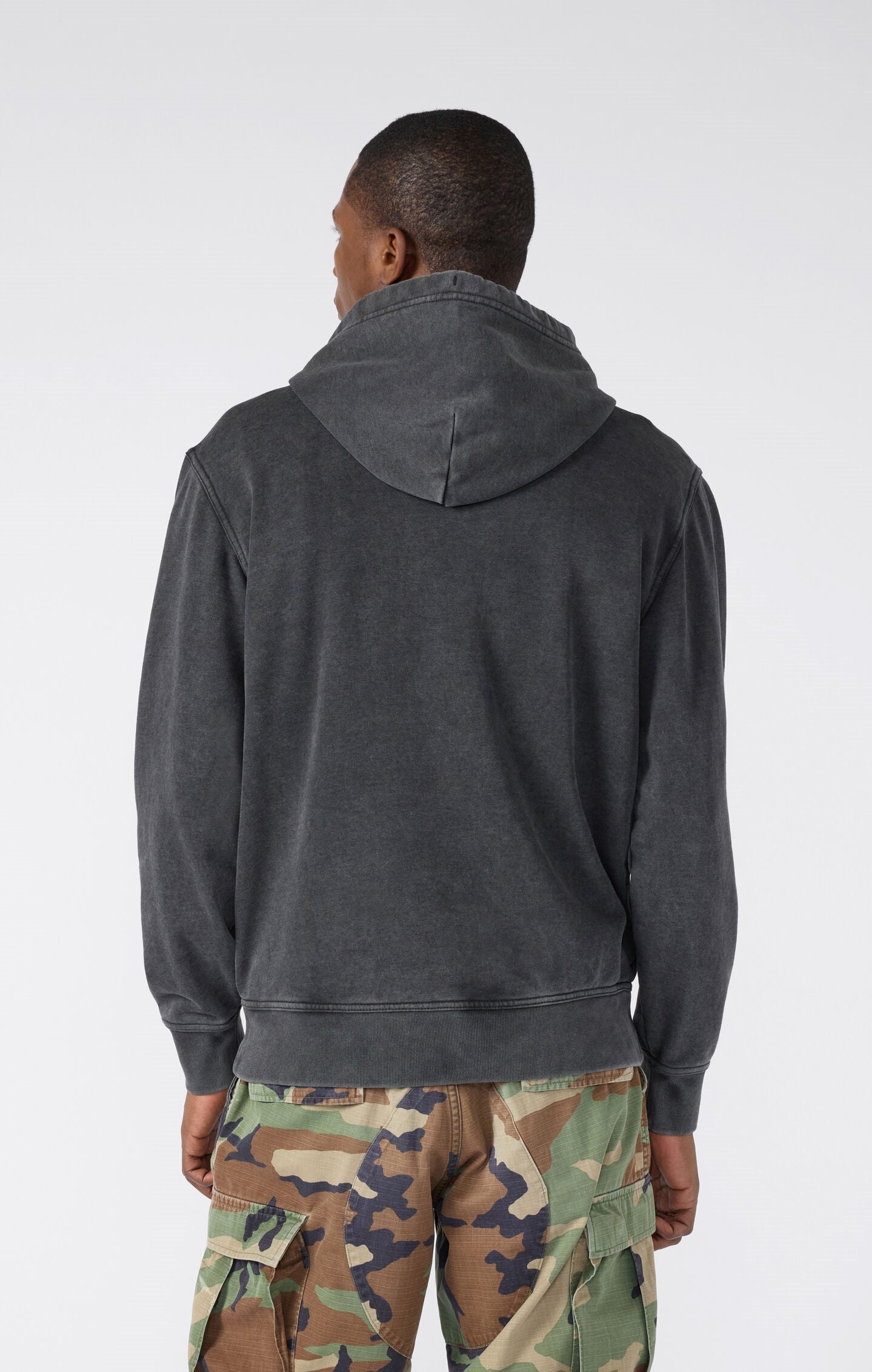 Sweat à Capuche Léger Effet Délavé Icons Homme