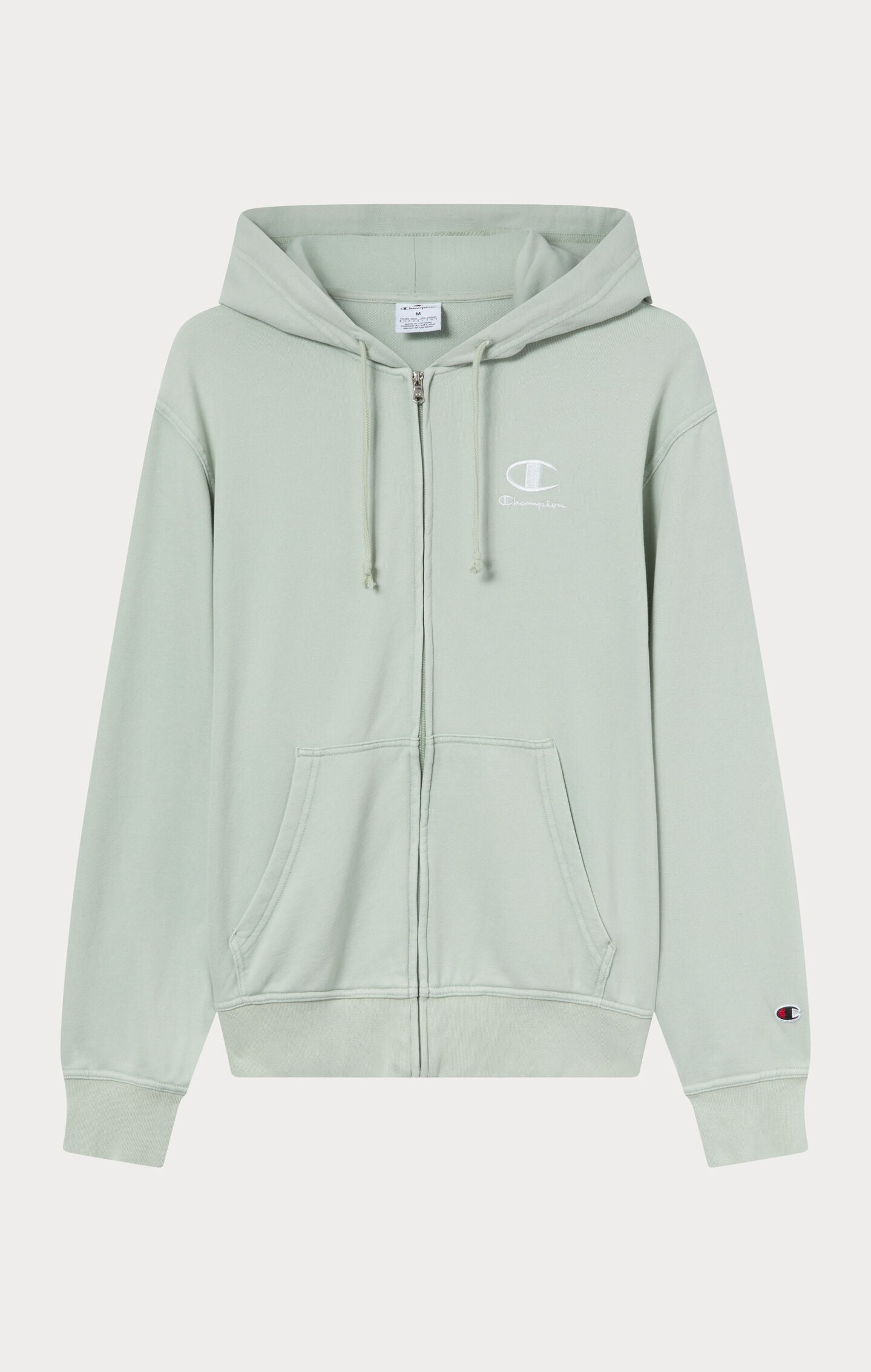 Men's Lightweight Washed-Effect Full-Zip Hoodie Icons