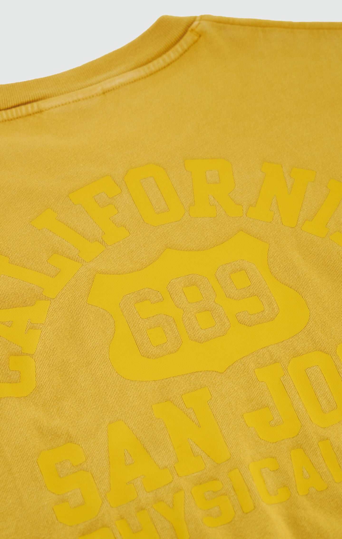 Men's Time Capsule Washed Look Back Print T-Shirt