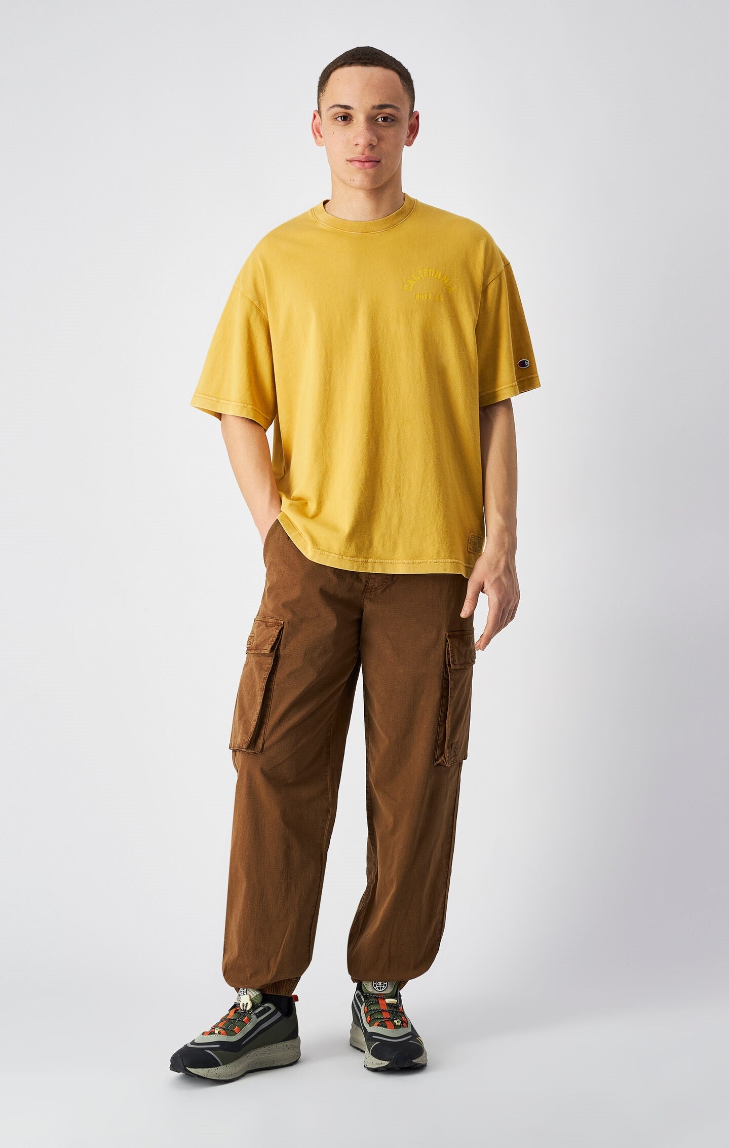 Men's Time Capsule Washed Look Back Print T-Shirt