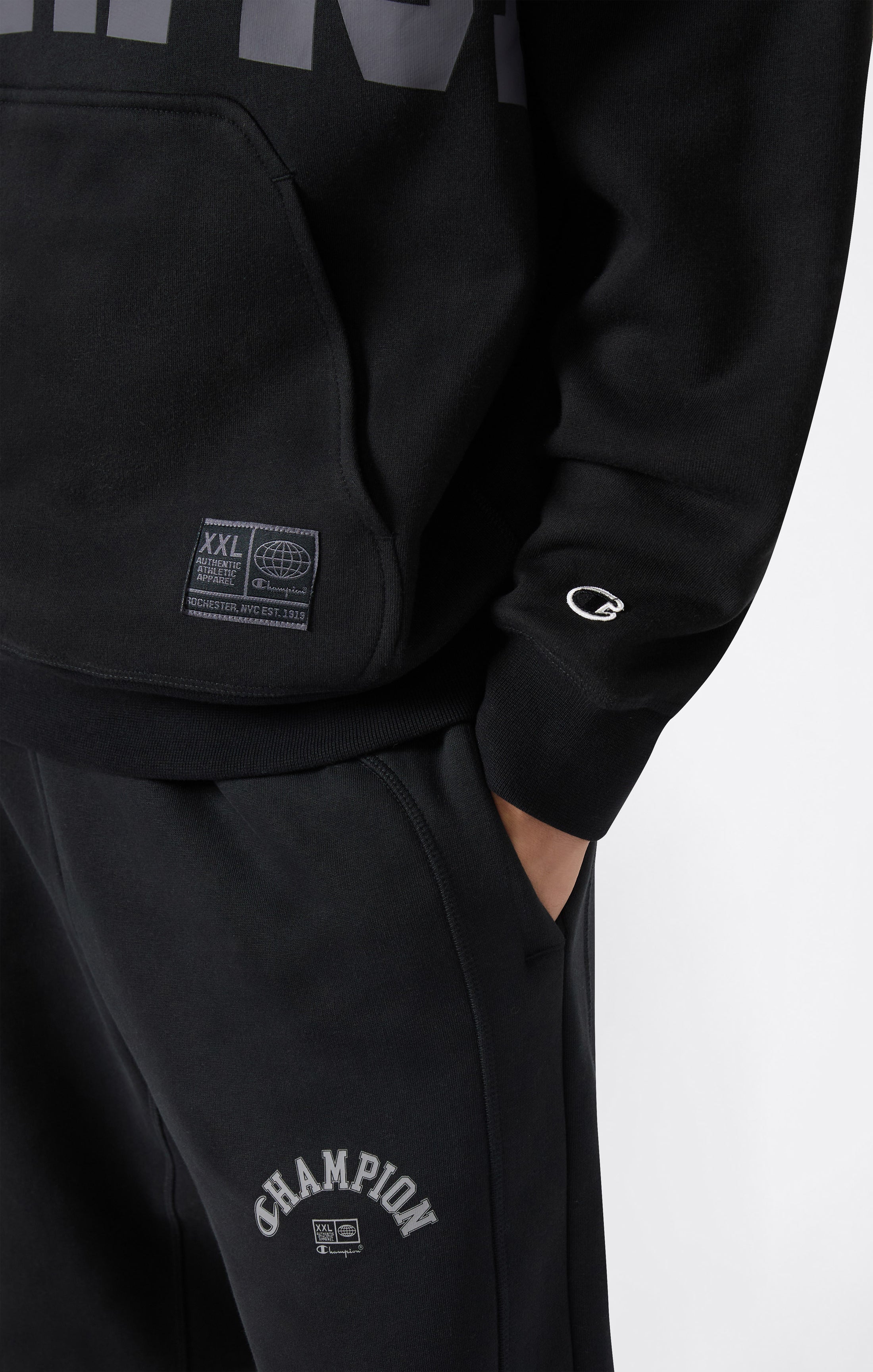 Men's Fleece Hoodie Urban Contemporary