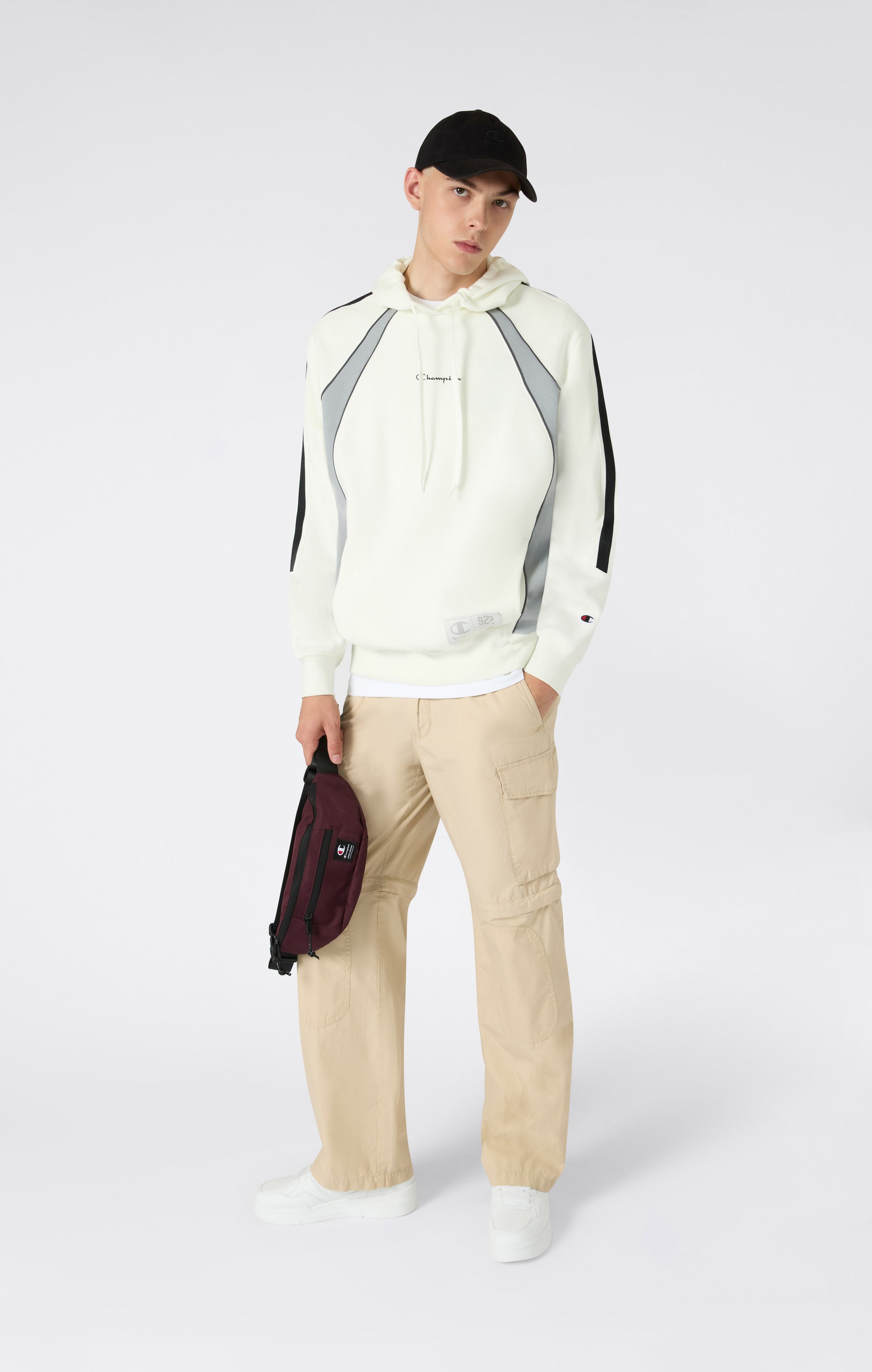 Felpa con Cappuccio Relax Fit da Uomo Urban Sport