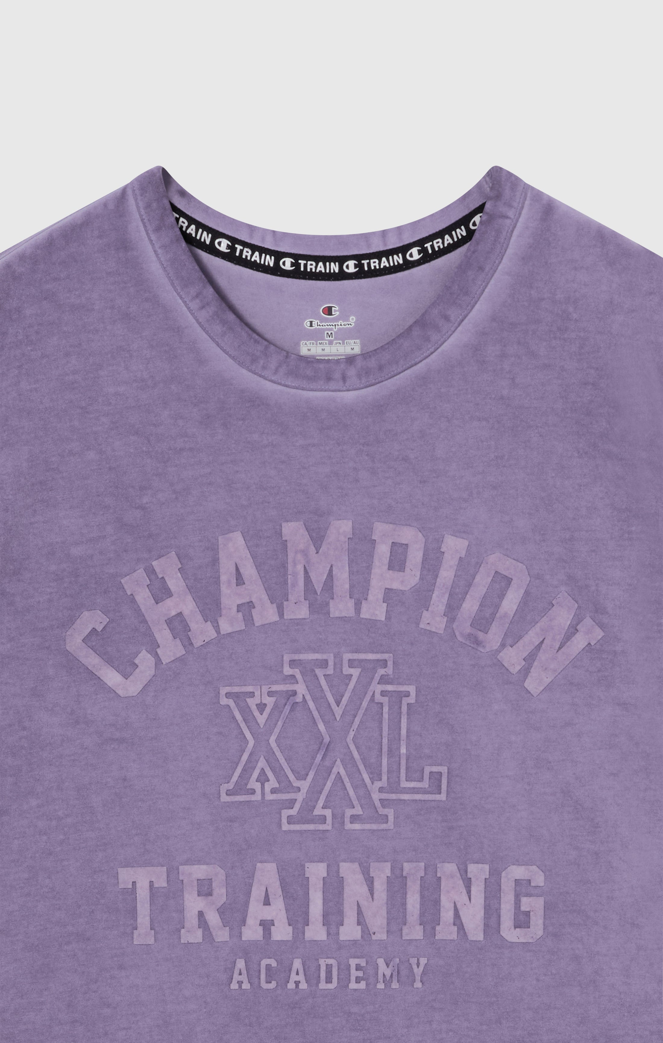 T-Shirt Homme Coton Stretch Effet Délavé