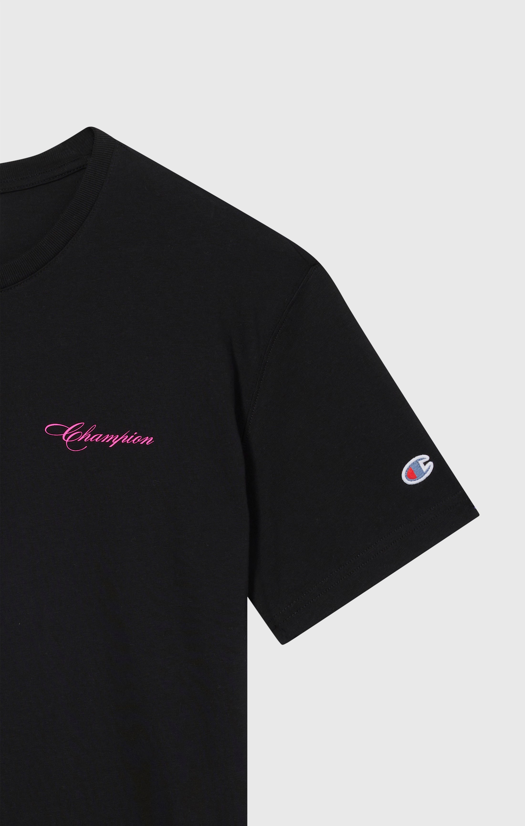 Camiseta de Cuello Redondo para Hombre de Corte Relajado con Gráficos