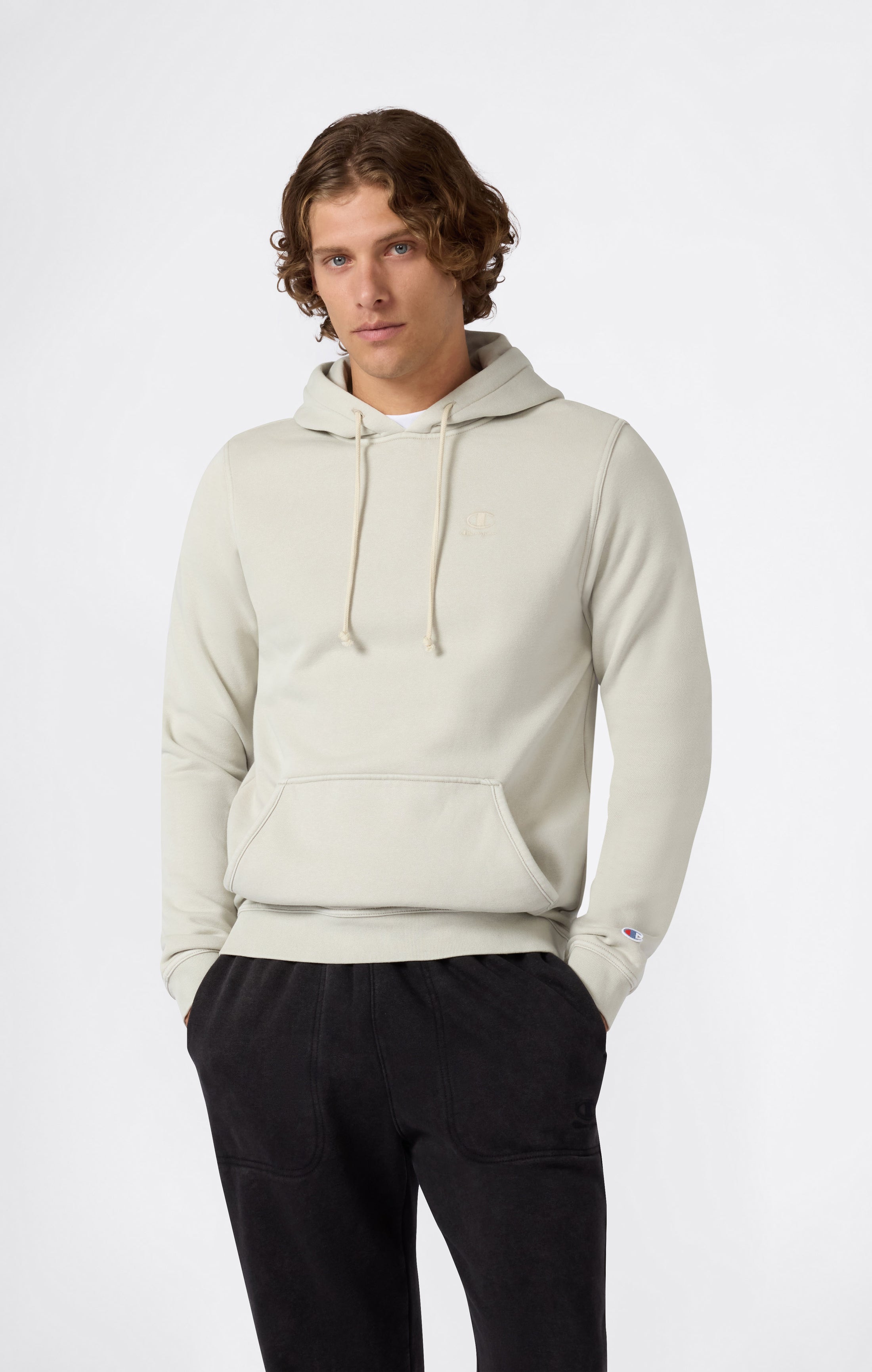 Men’s Washed Fleece Hoodie Icons