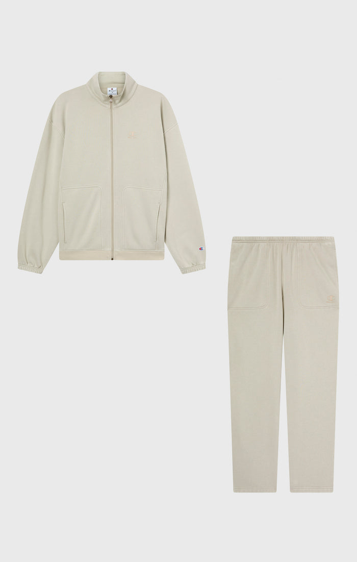 Ensemble Zippé Intégral pour Homme Icons Effet délavé avec intérieur gratté