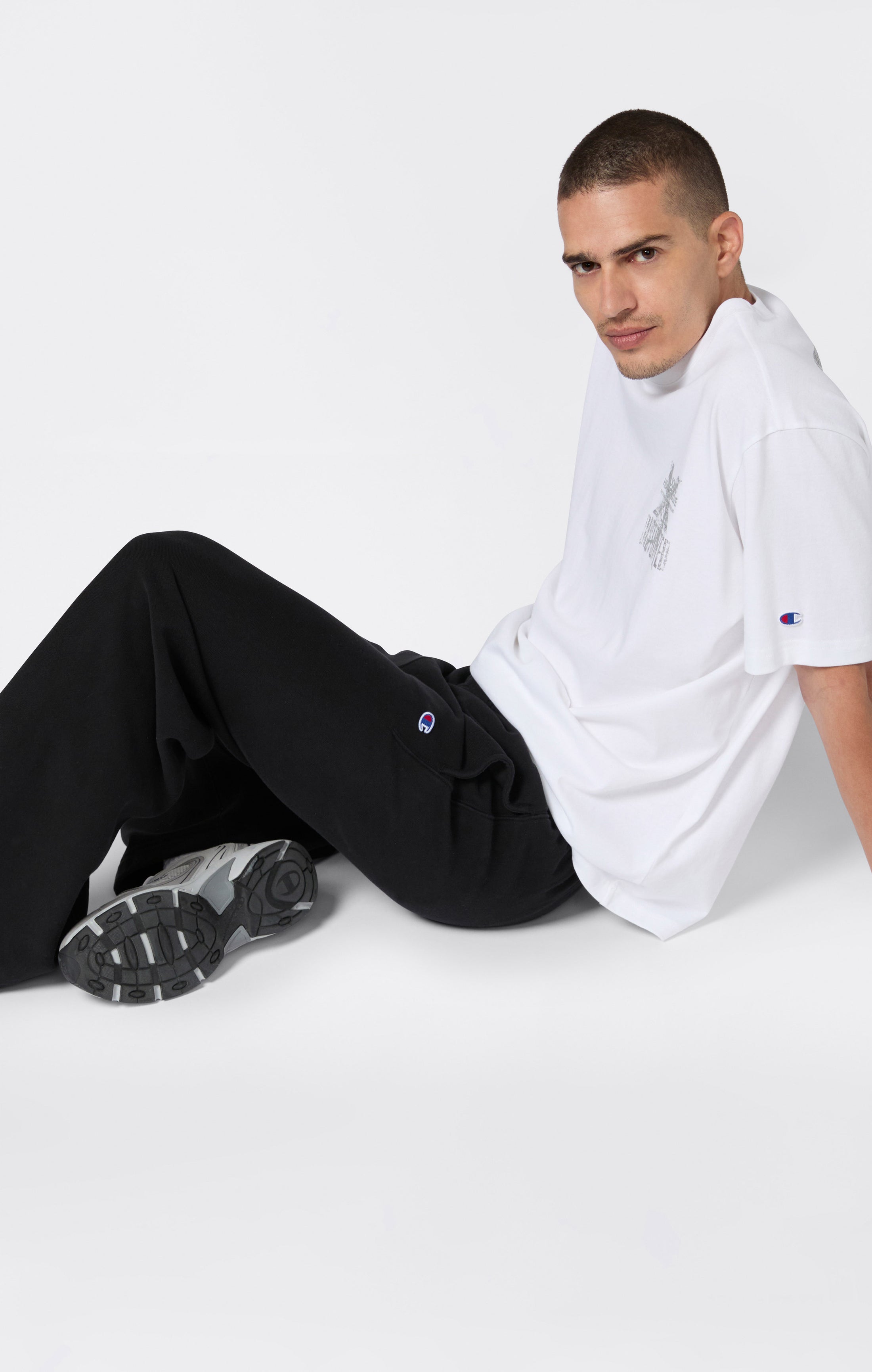 Pantaloni a Gamba Dritta da Uomo REVERSE WEAVE