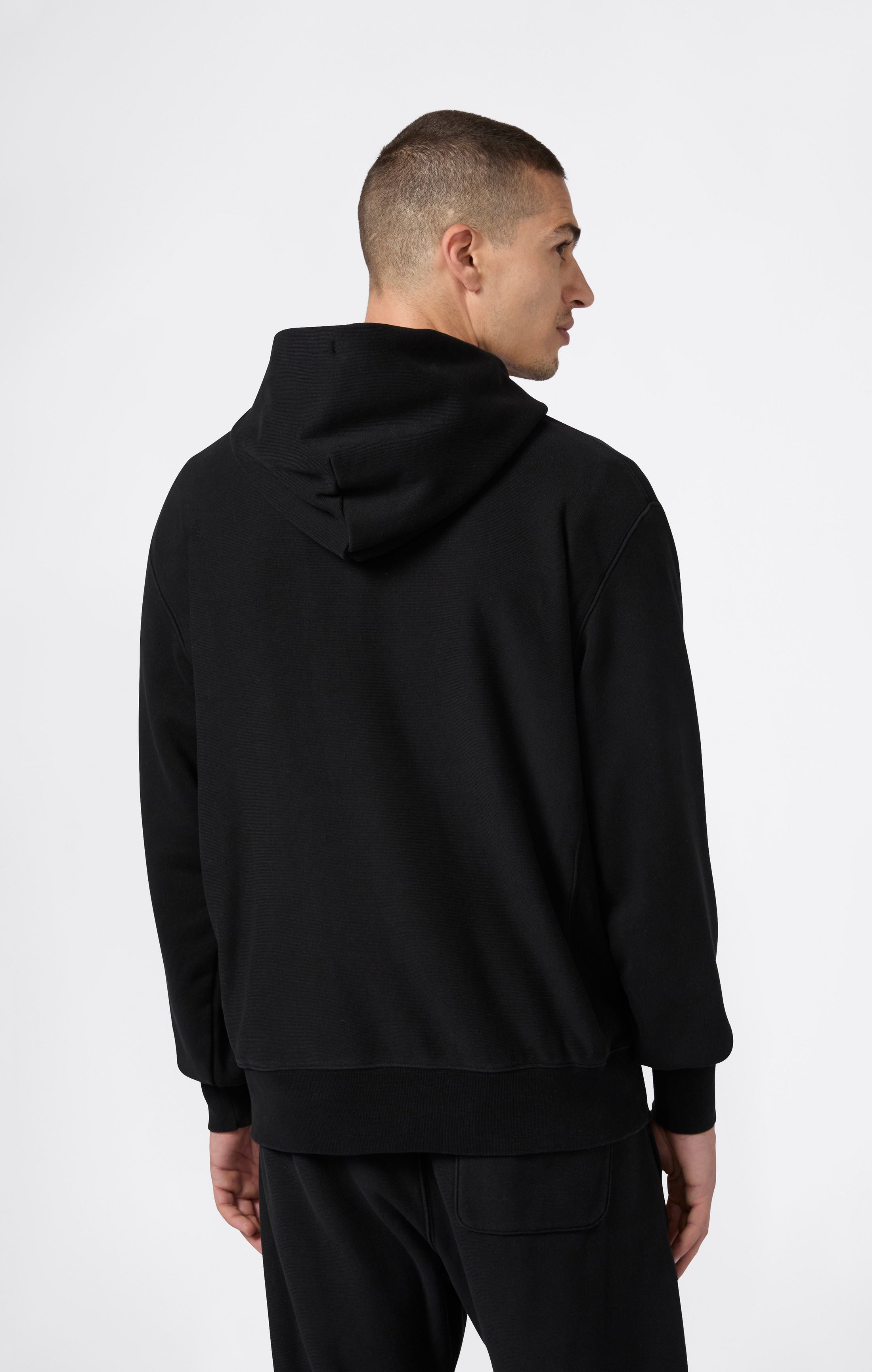 Felpa con Cappuccio Full Zip da Uomo REVERSE WEAVE