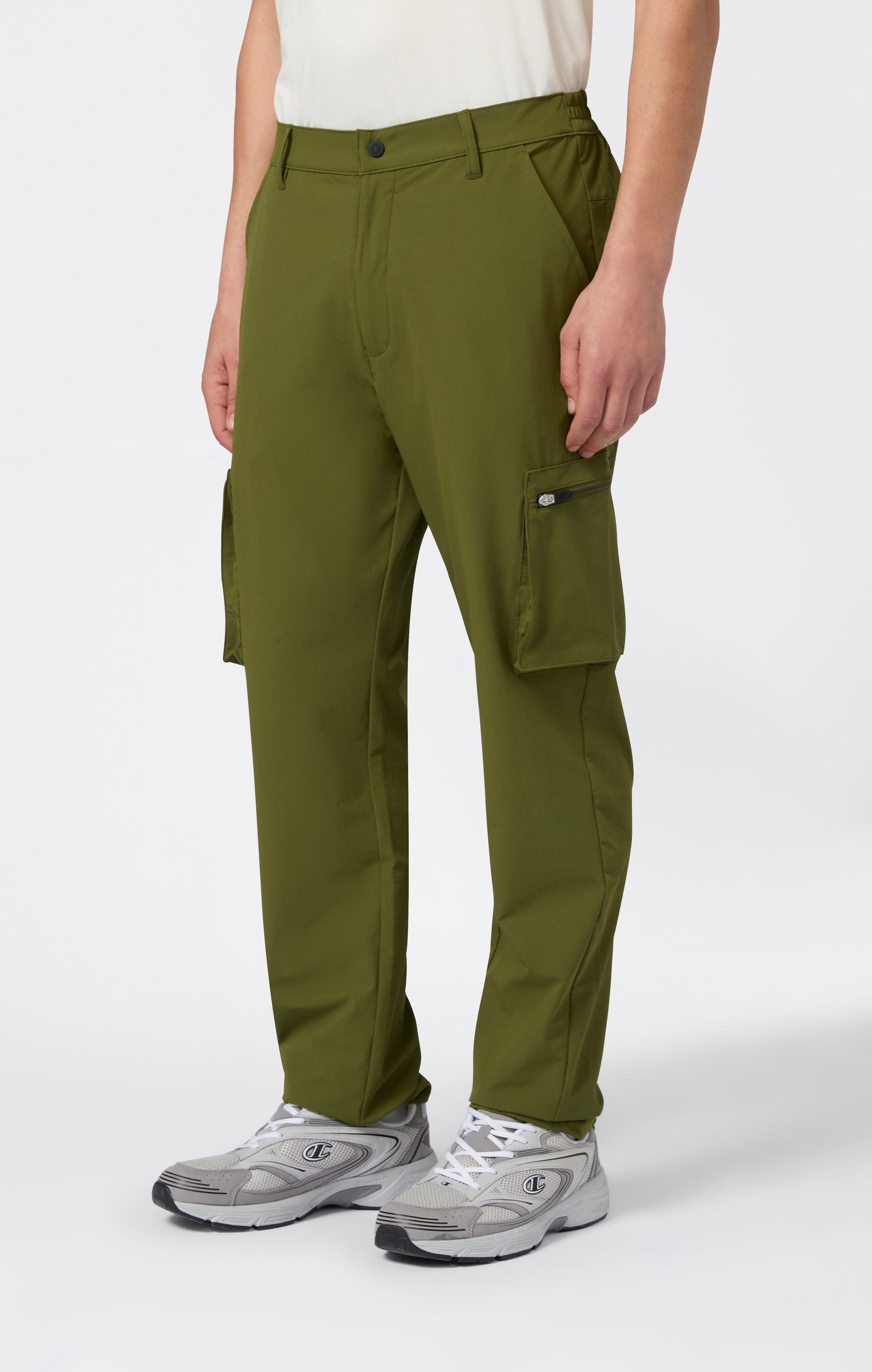Pantalones Cargo Hombre En Nylon Stretch C-Tech