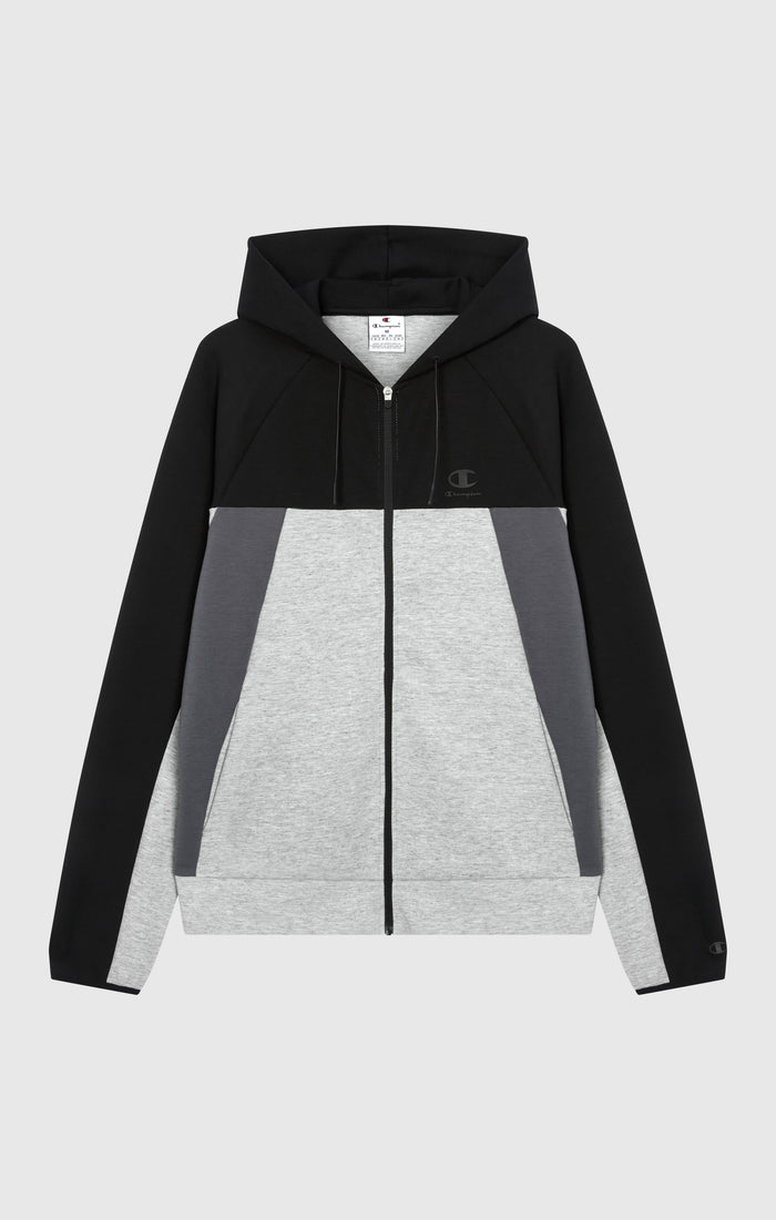 Herren Kapuzenjacke Mit Reißverschluss C-Tech