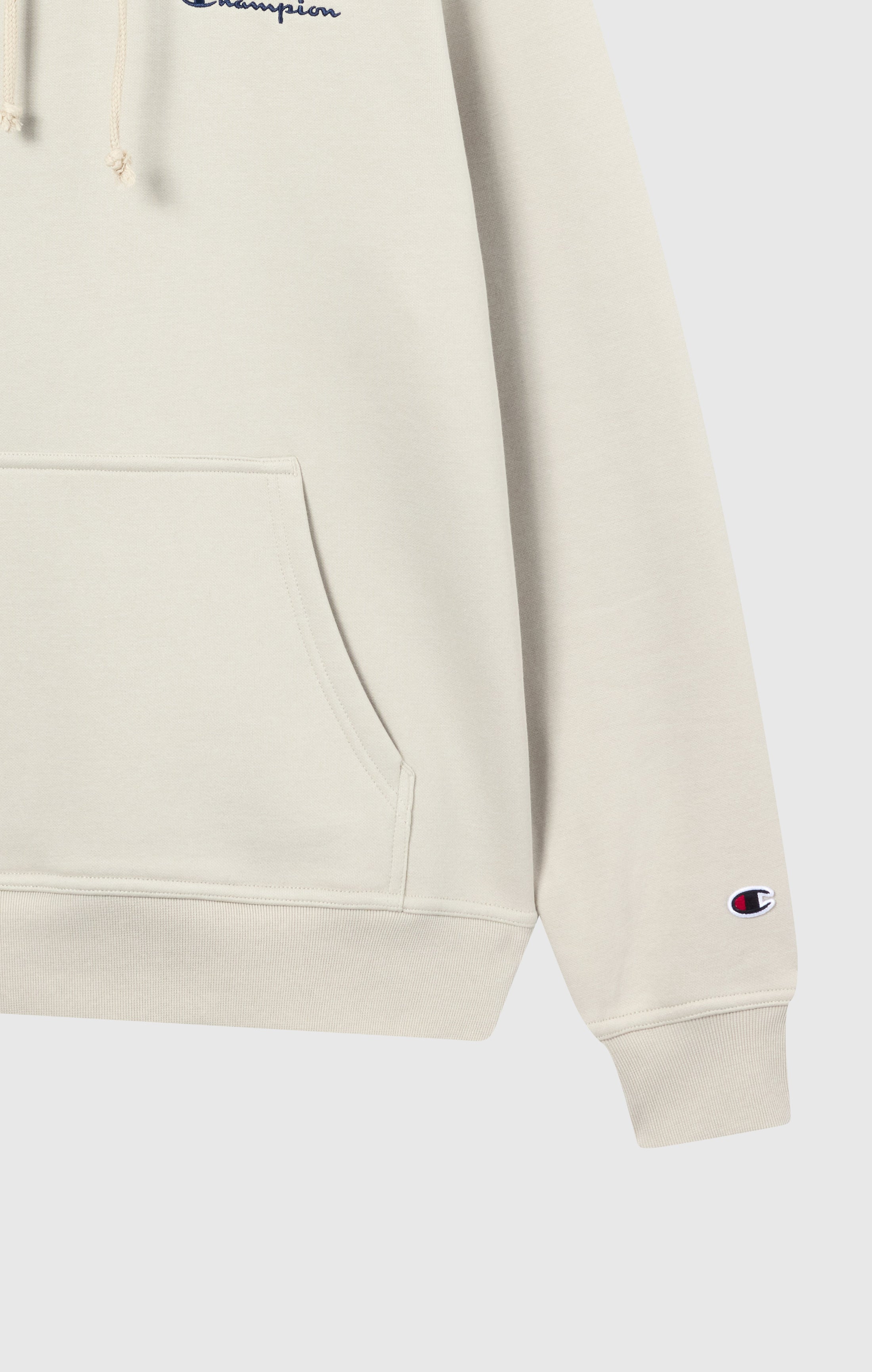 Sweat Homme Doublé Polaire avec Petit Logo Brodé Icons