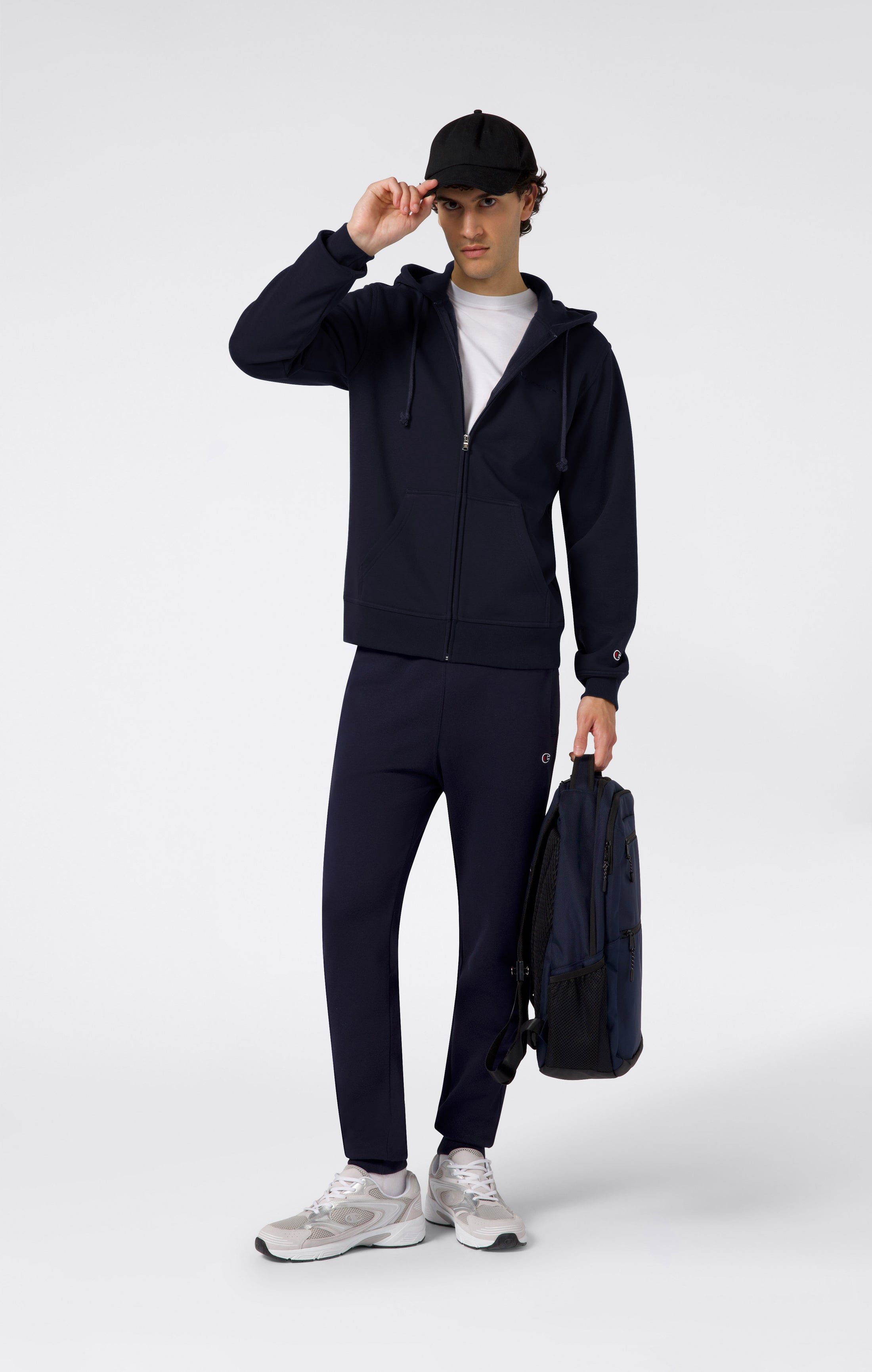 Men’s Full Zip Fleece Hoodie Icons
