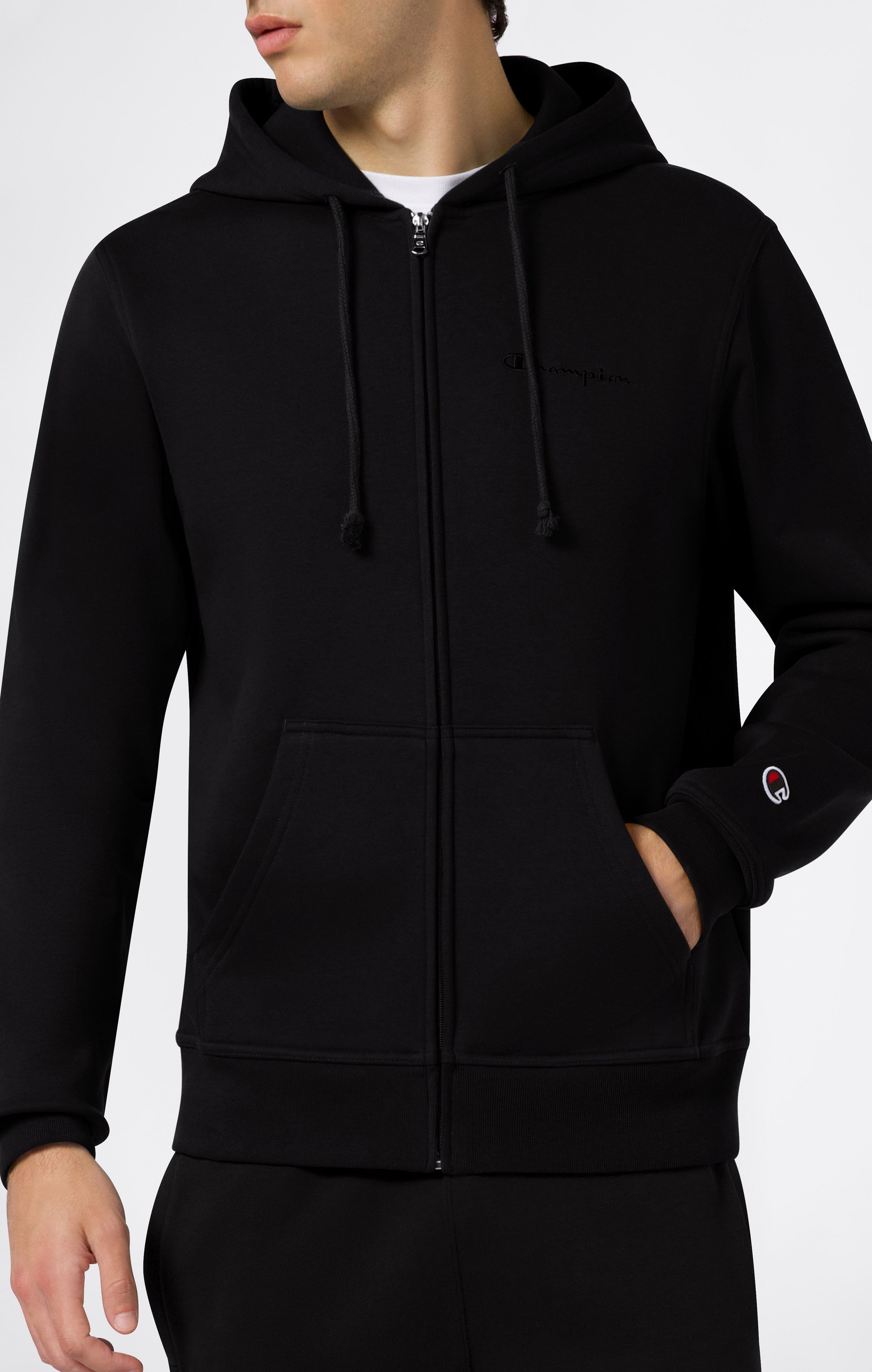 Men’s Full Zip Fleece Hoodie Icons