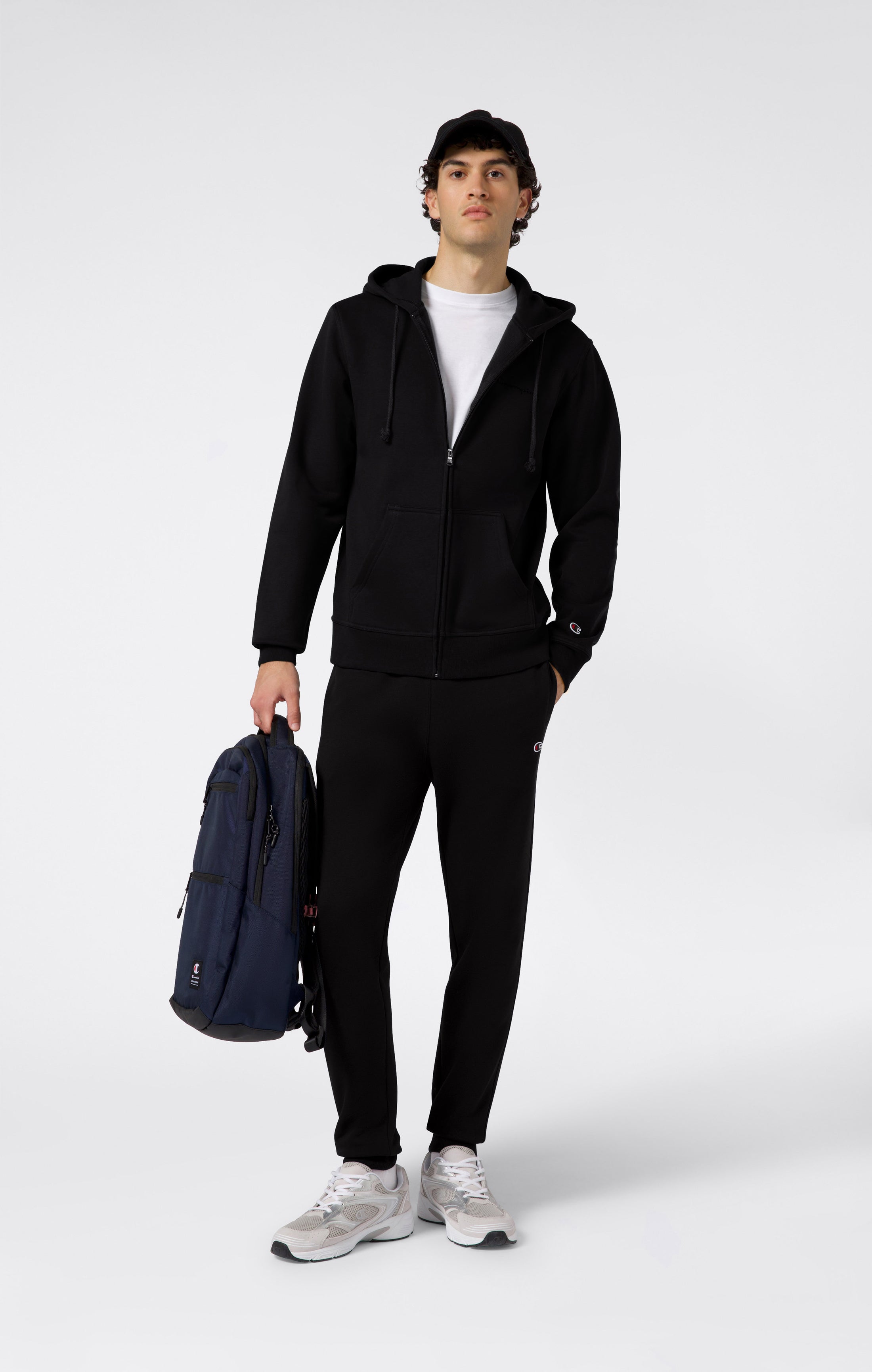 Men’s Full Zip Fleece Hoodie Icons