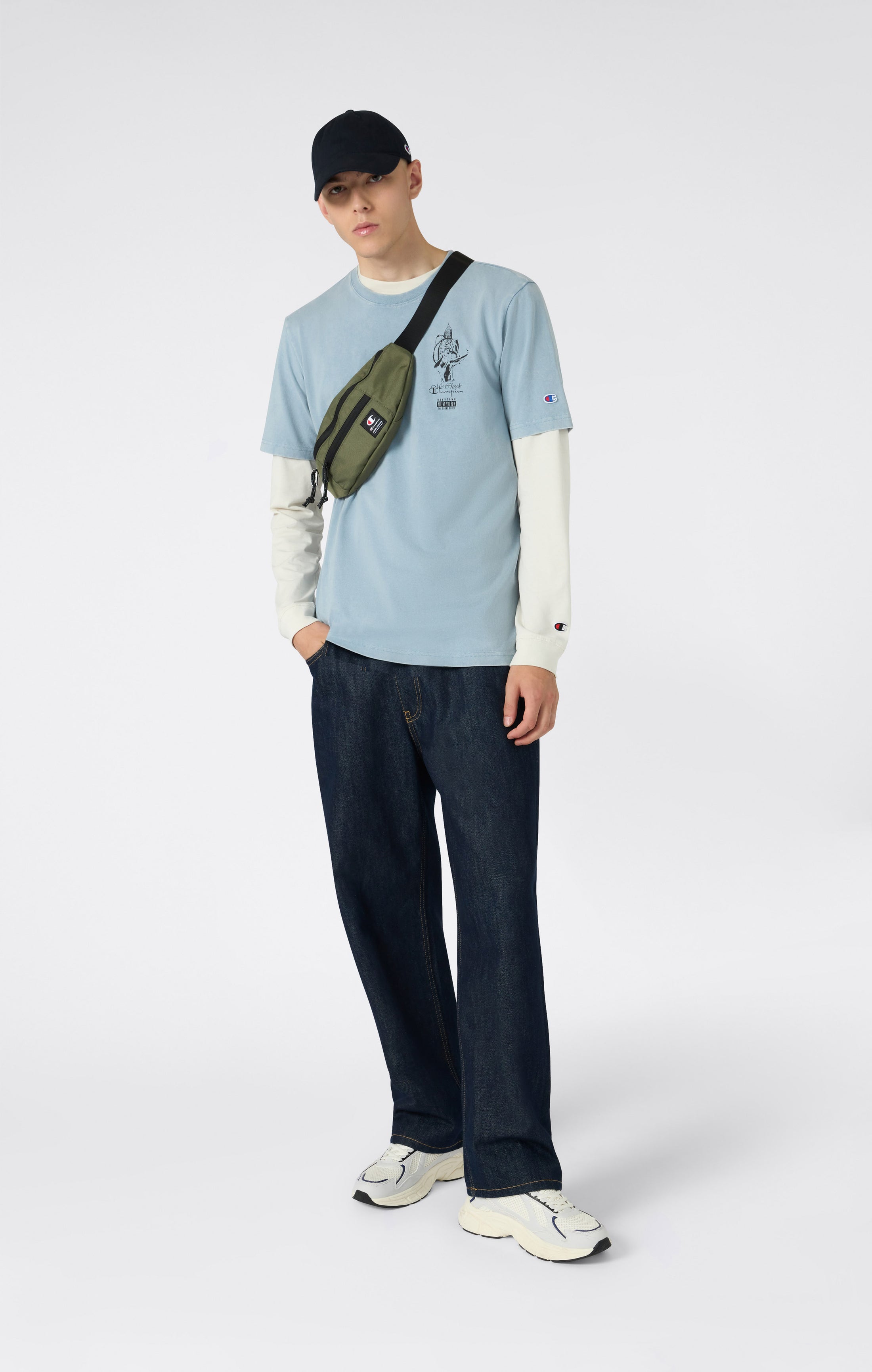 Camiseta Gráfica REVERSE WEAVE para Hombre