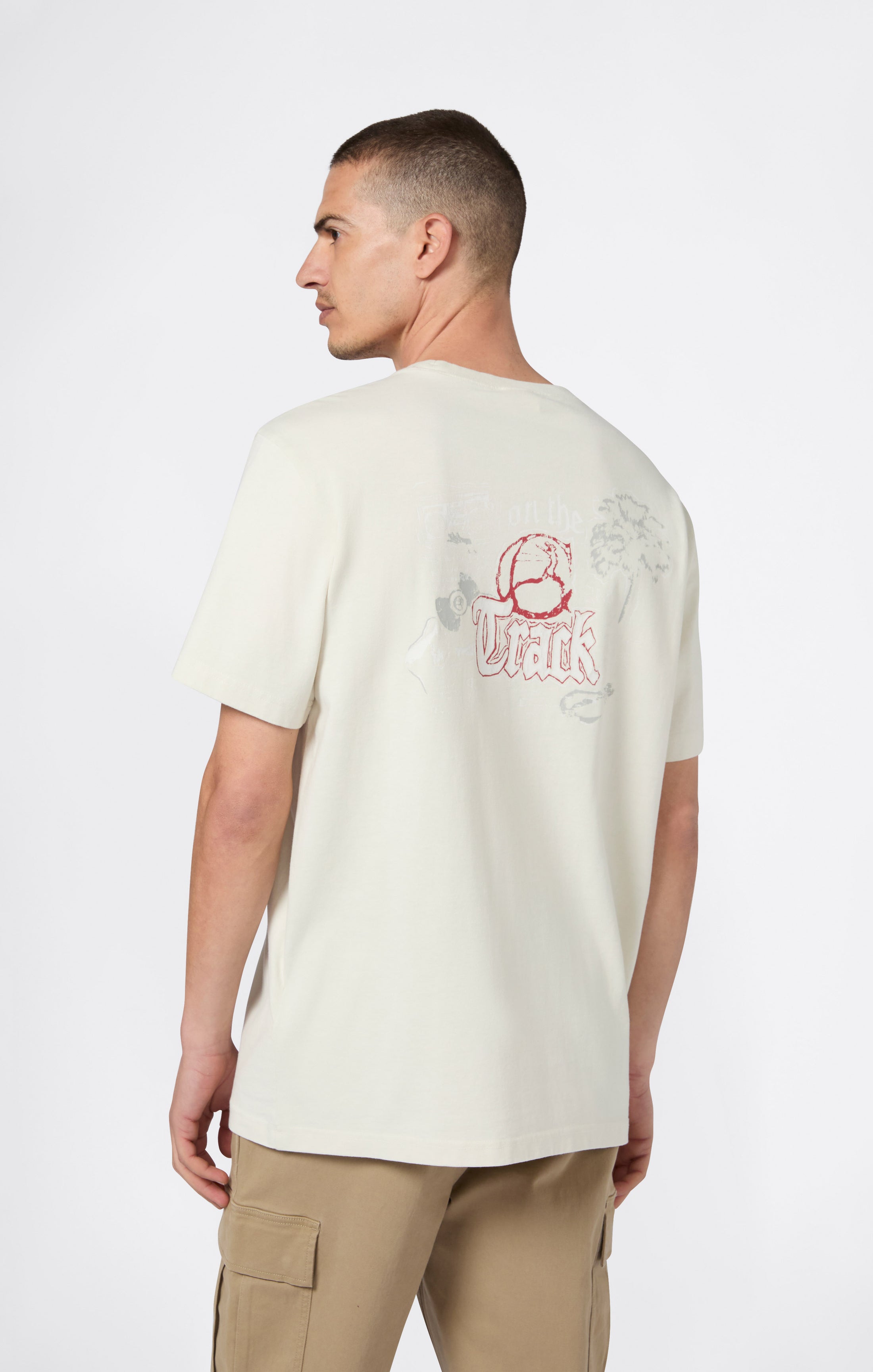 REVERSE WEAVE Men’s Graphic T-Shirt
