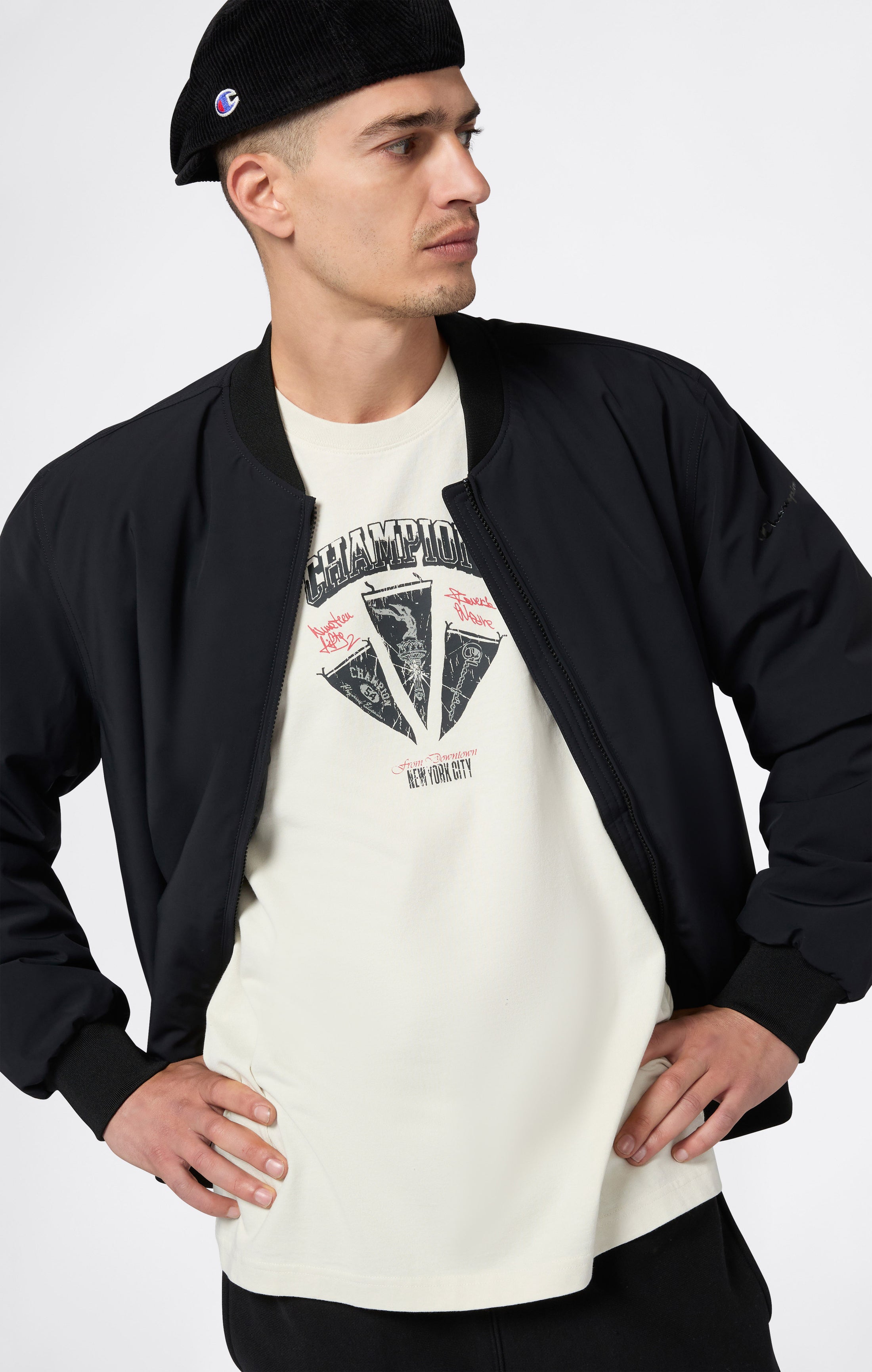 REVERSE WEAVE Men’s Graphic T-Shirt