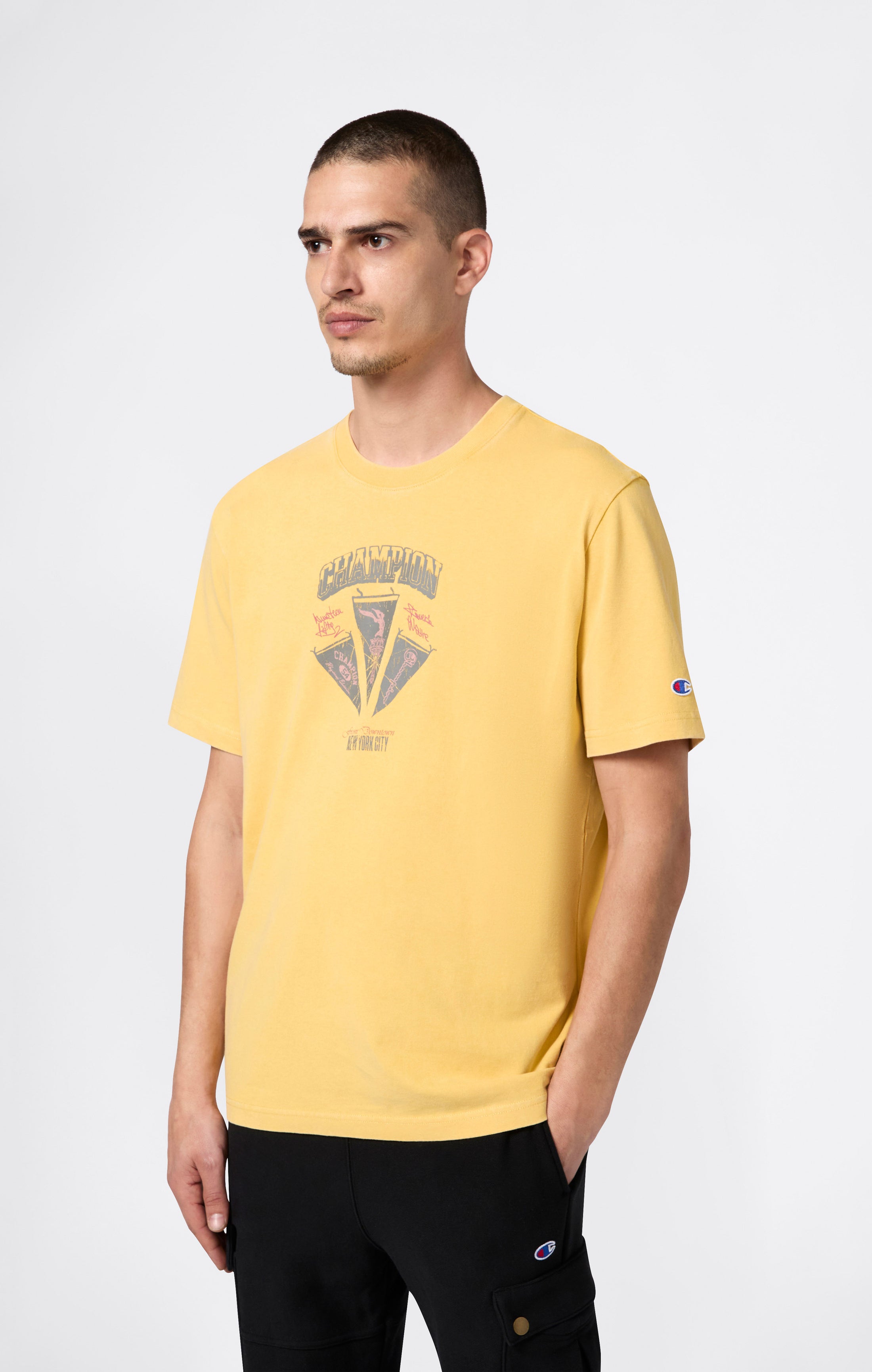 REVERSE WEAVE Men’s Graphic T-Shirt