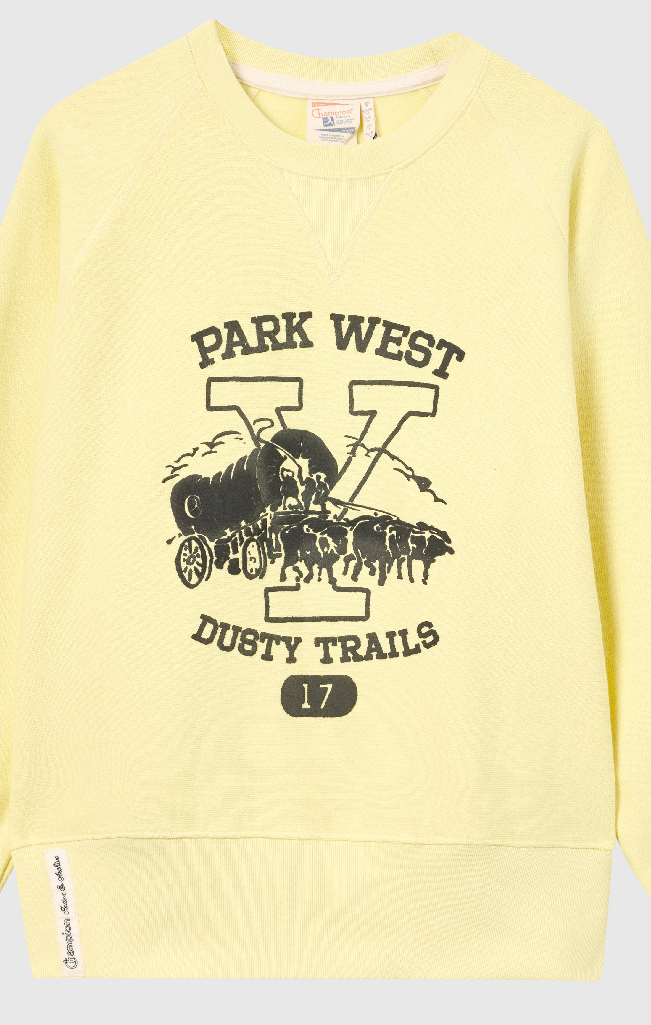 Men’s Fleece Sweatshirt Reverse Weave Index & Archives Sunset