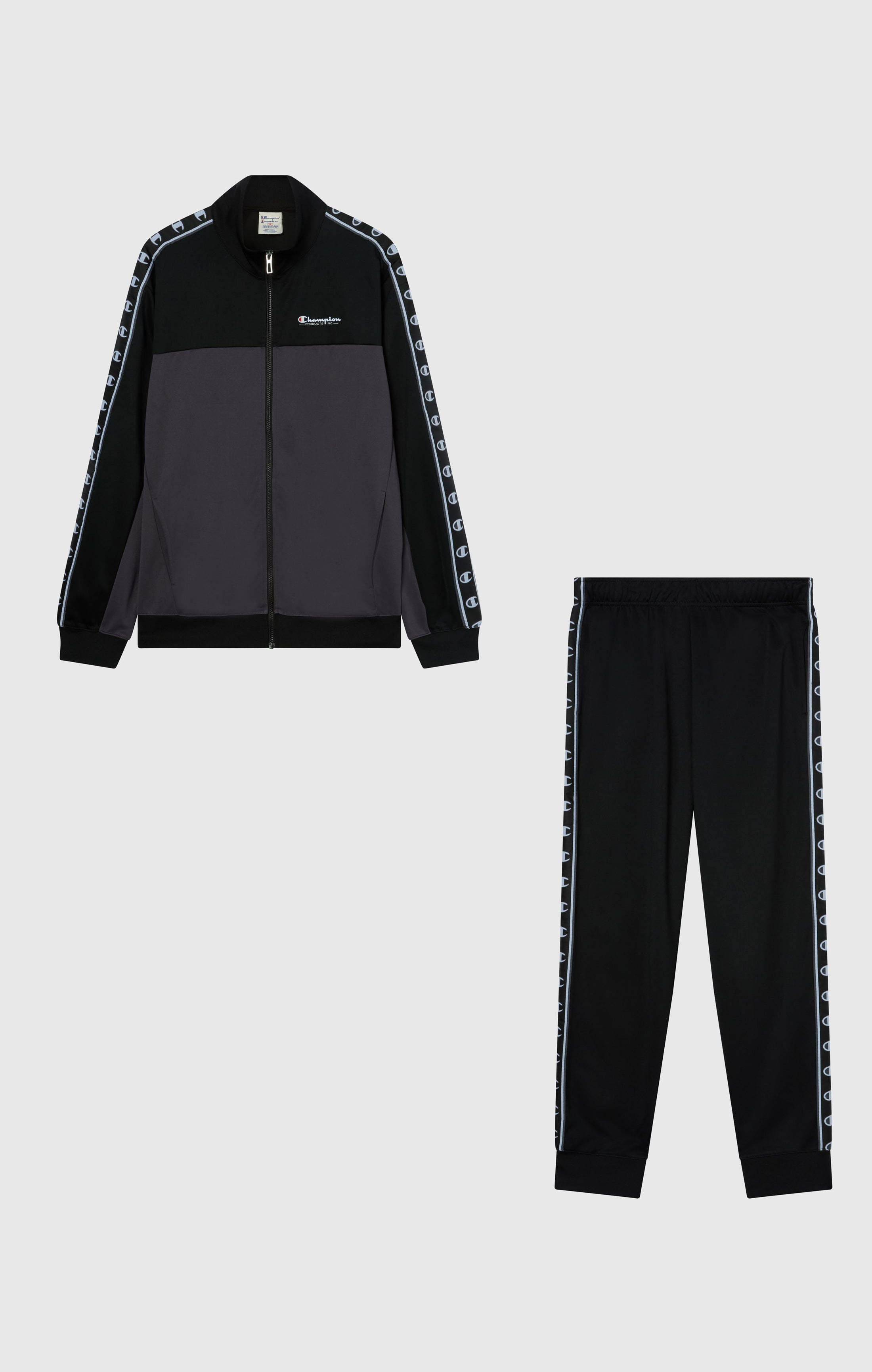 Men's Full Zip Interlock Tracksuit