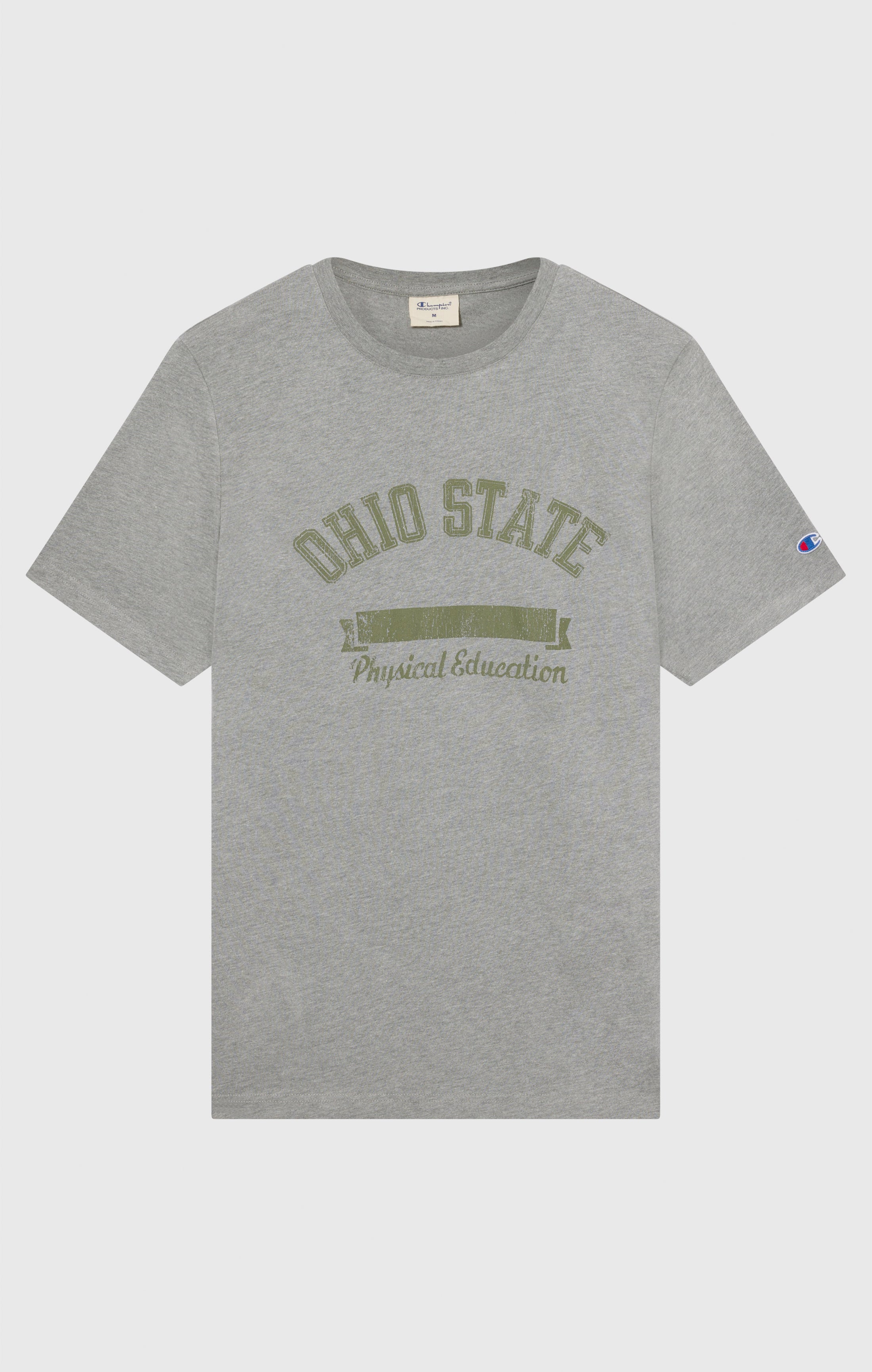 Camiseta de hombre con cuello redondo y estampado