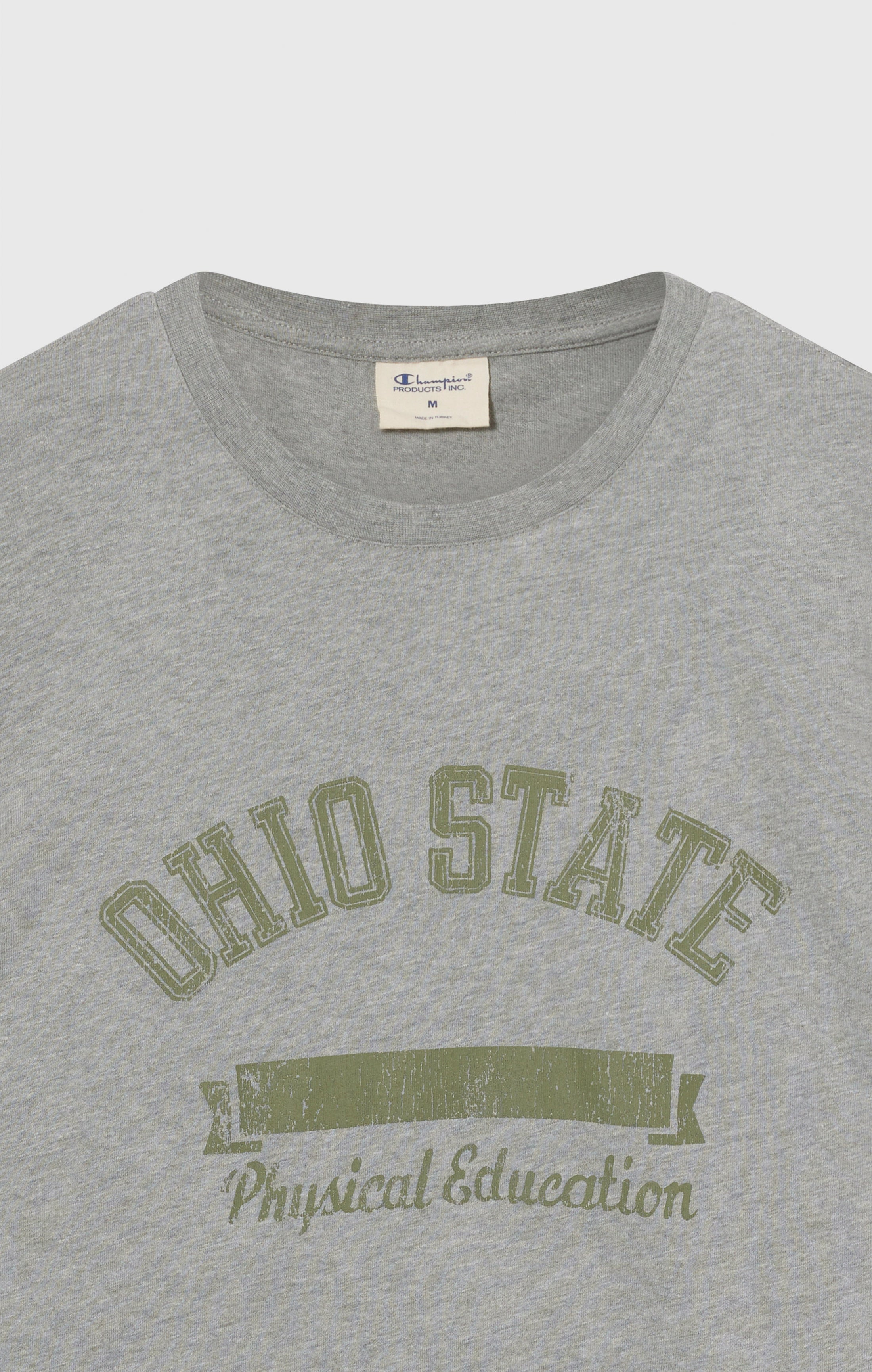 Camiseta de hombre con cuello redondo y estampado