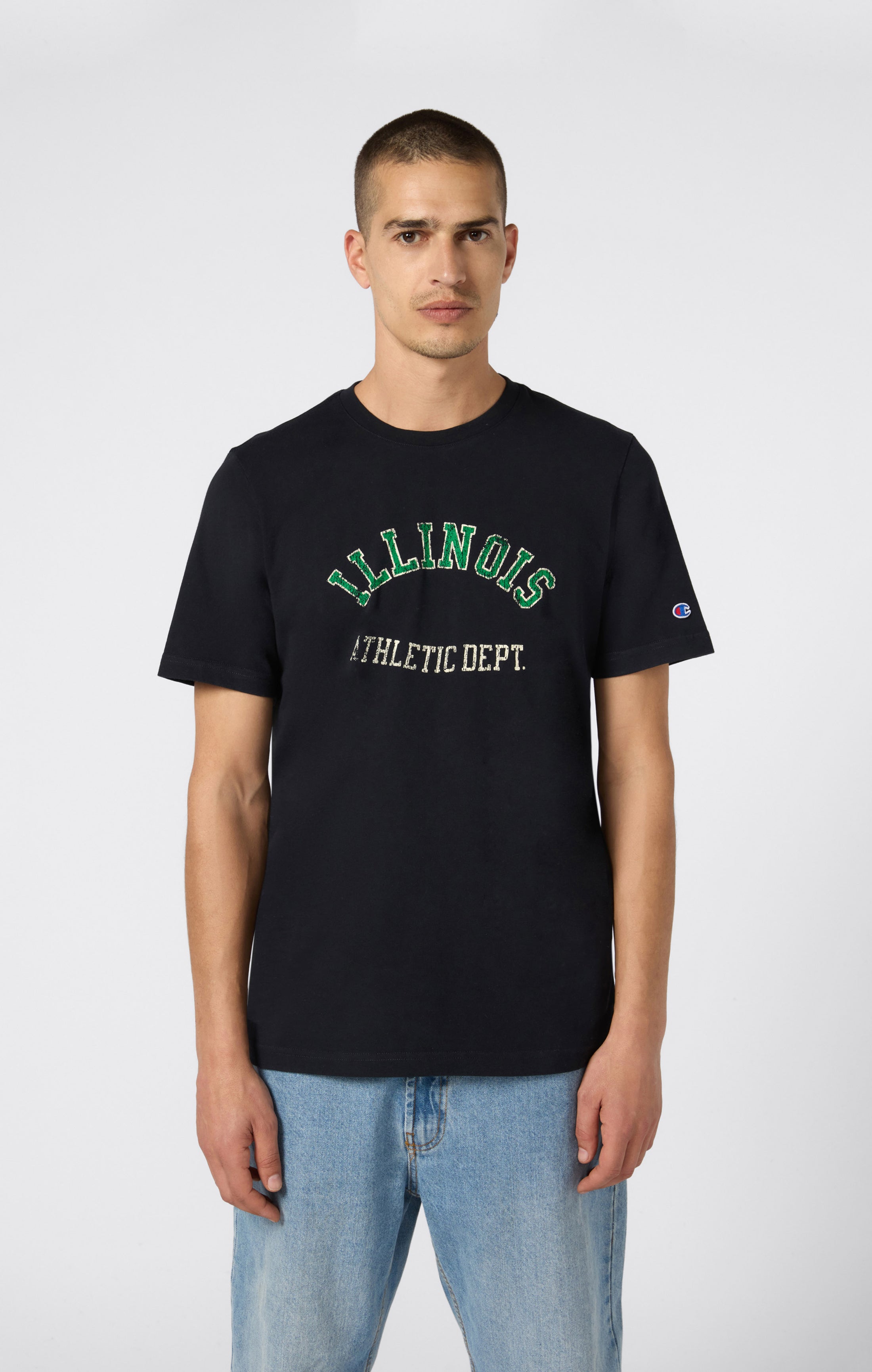 Men's crewneck graphic T-shirt