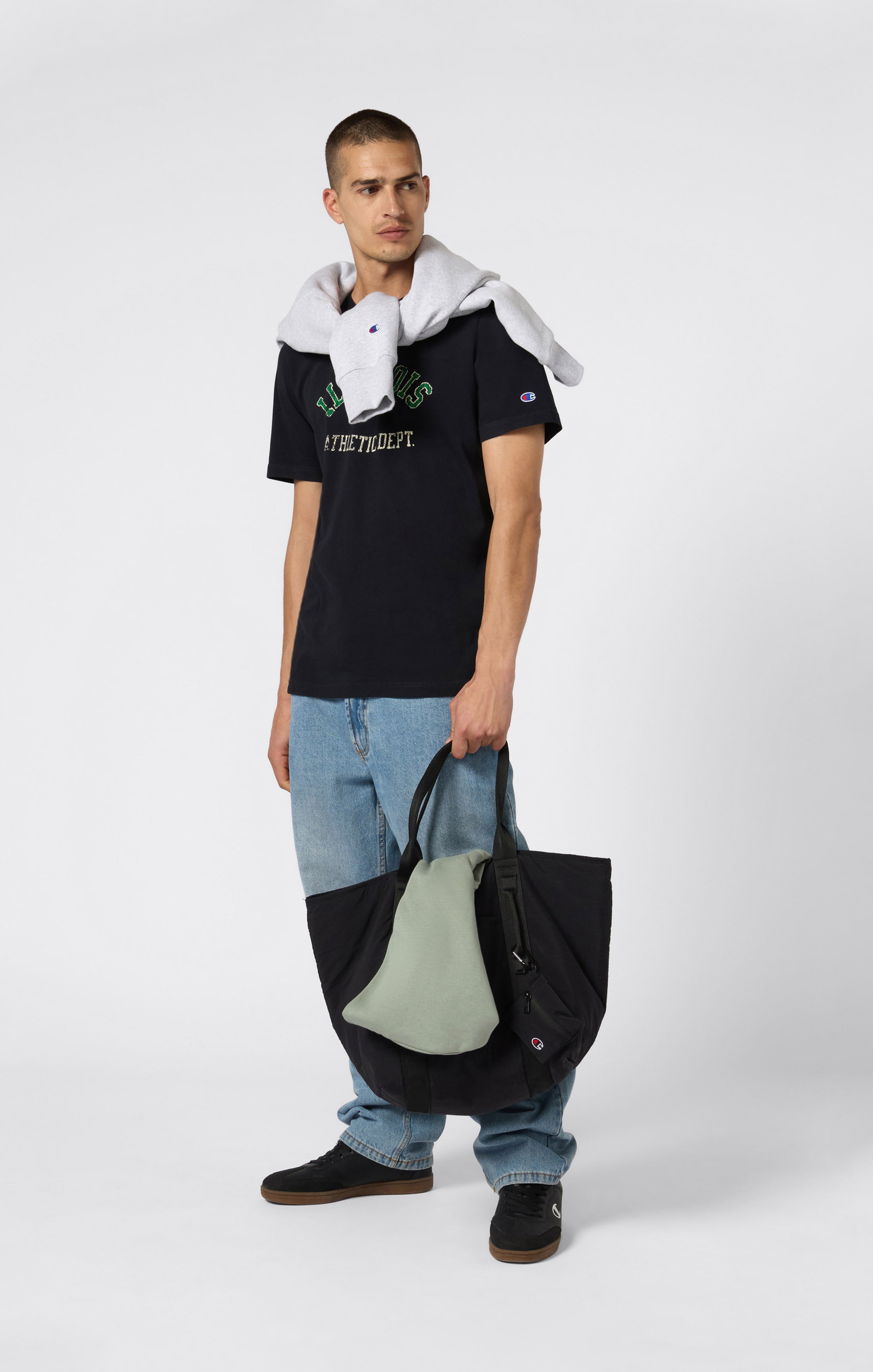 Men's crewneck graphic T-shirt