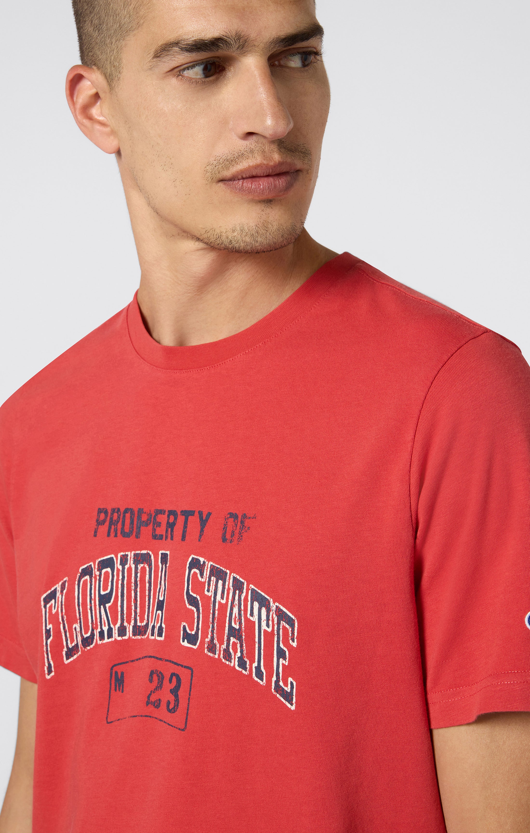 Men's crewneck graphic T-shirt