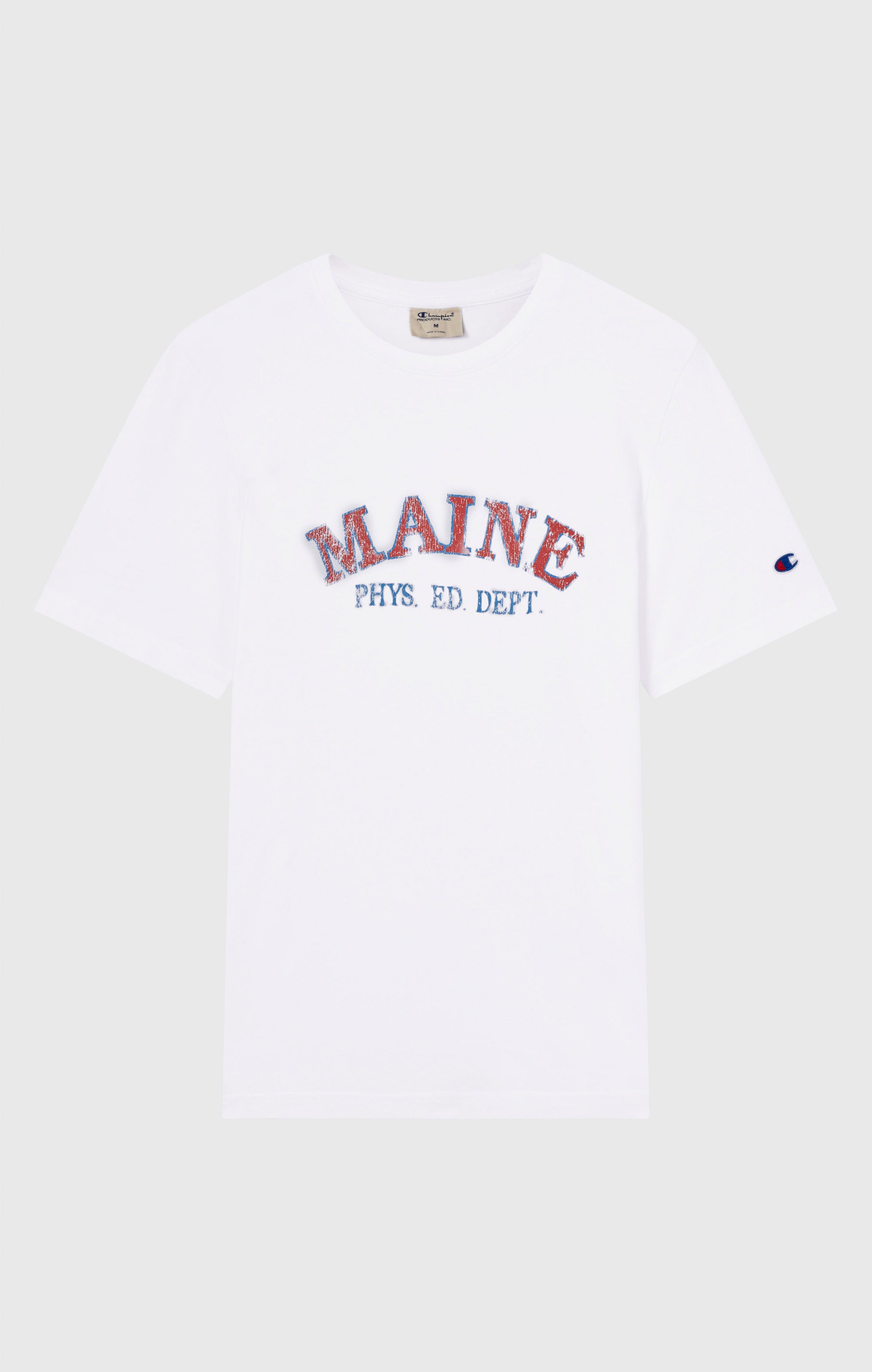 Camiseta de hombre con cuello redondo y estampado