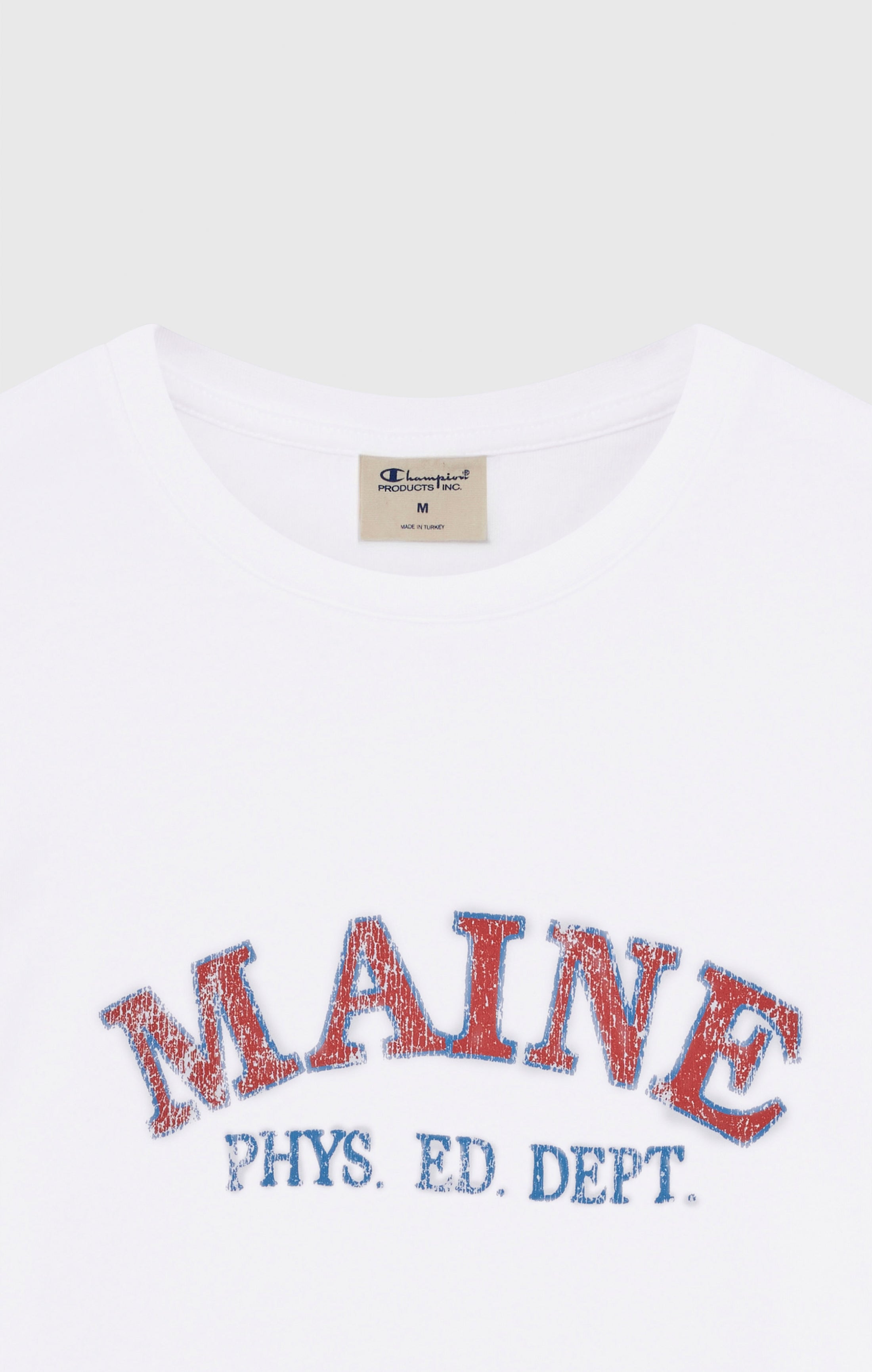 Camiseta de hombre con cuello redondo y estampado