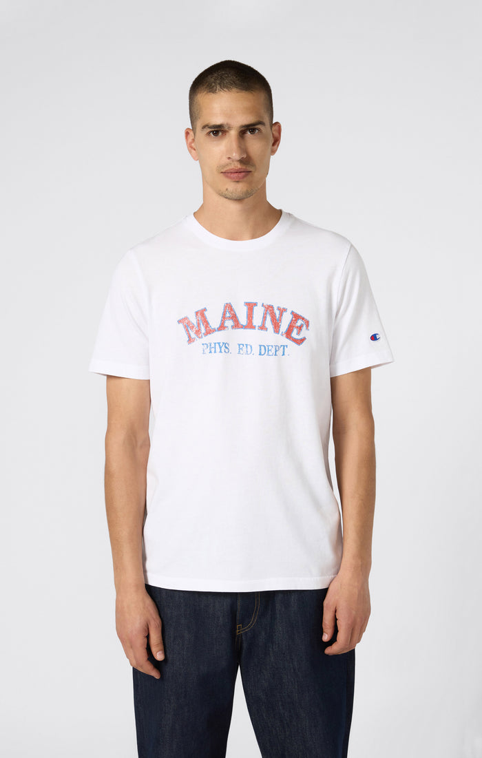 Herren-T-Shirt mit Rundhalsausschnitt und Grafik