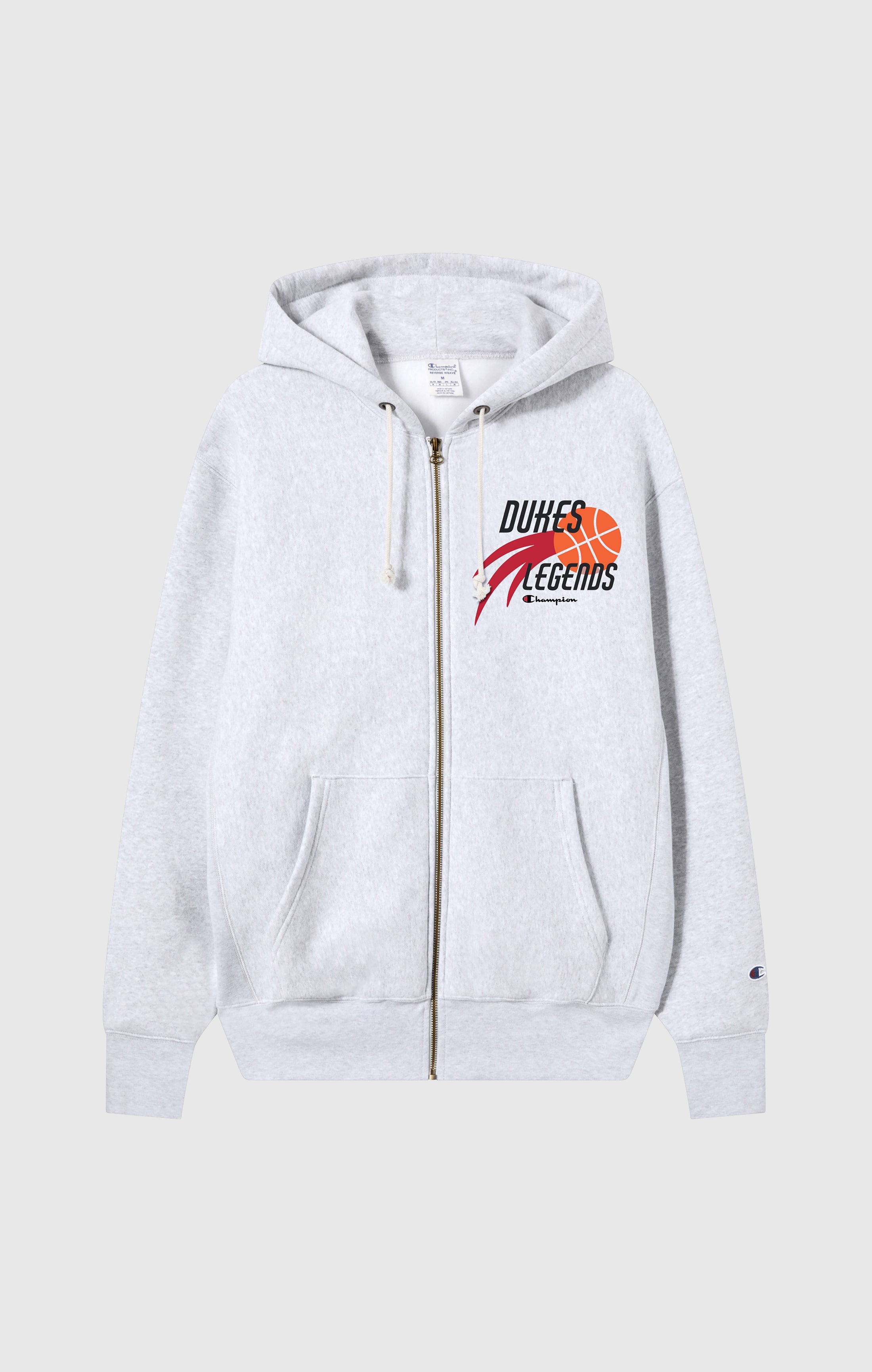 Reverse Weave Men's Fleece Zip Up Hoodie Dukes Cupboard x Champion