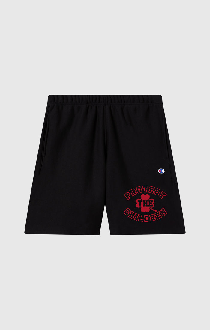 Champion x Protect The Children Short en molleton Reverse Weave
