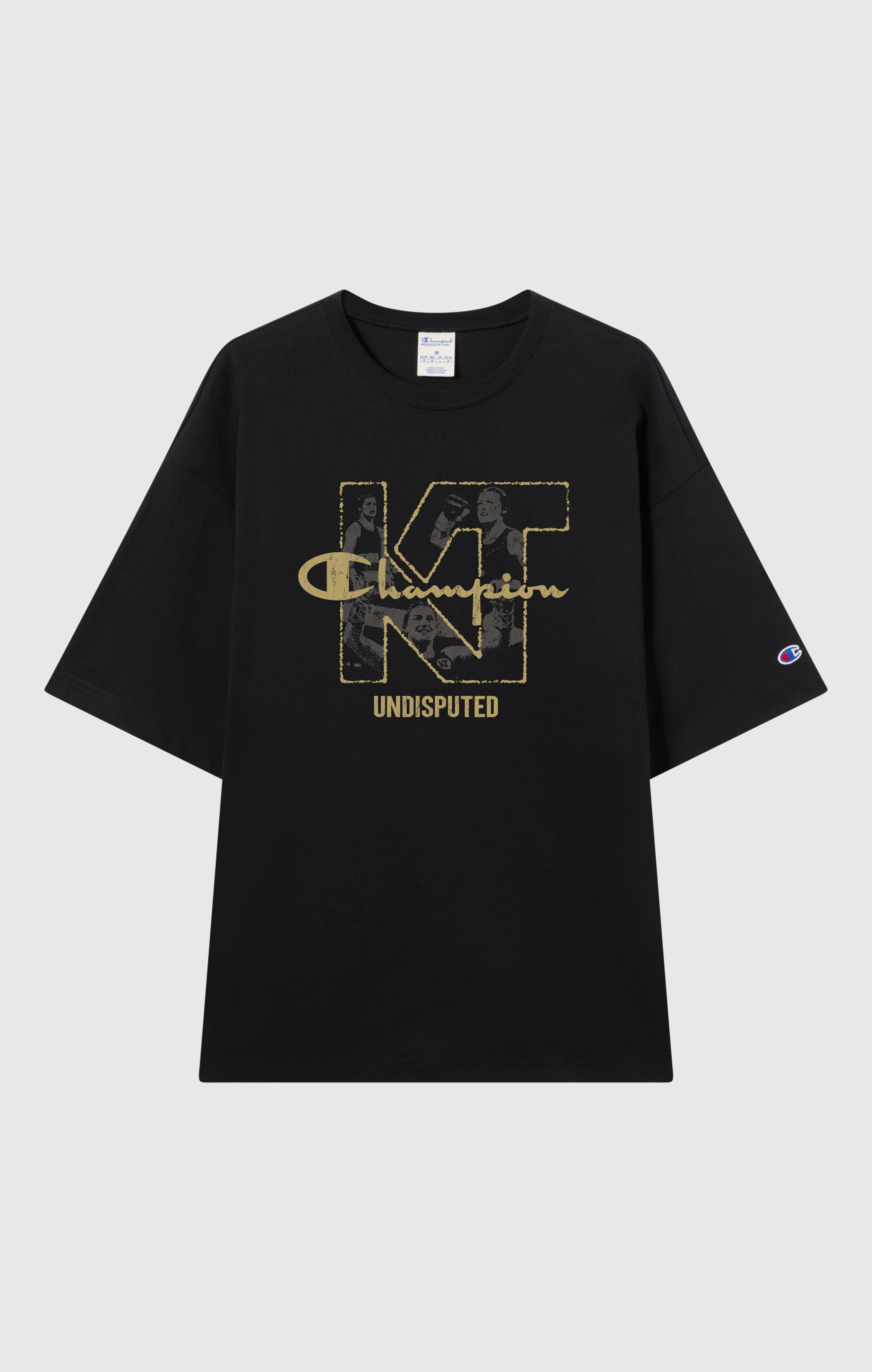 Champion x Katie Taylor Reverse Weave T-Shirt Black champion