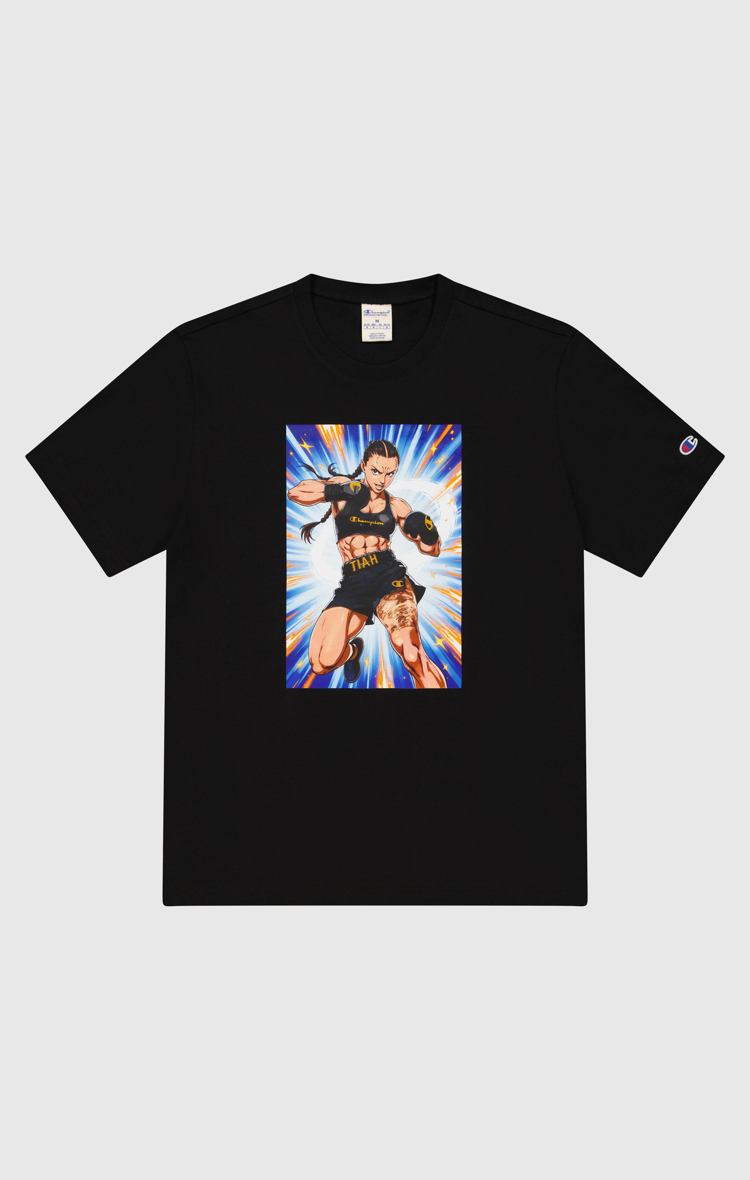 【XS】AISTON x PHAETON PHOTO LONG T-SHIRT AISTON x PHAETON PHOTO T-SHIRT BLACK AISTON x PHAETON PHOTO